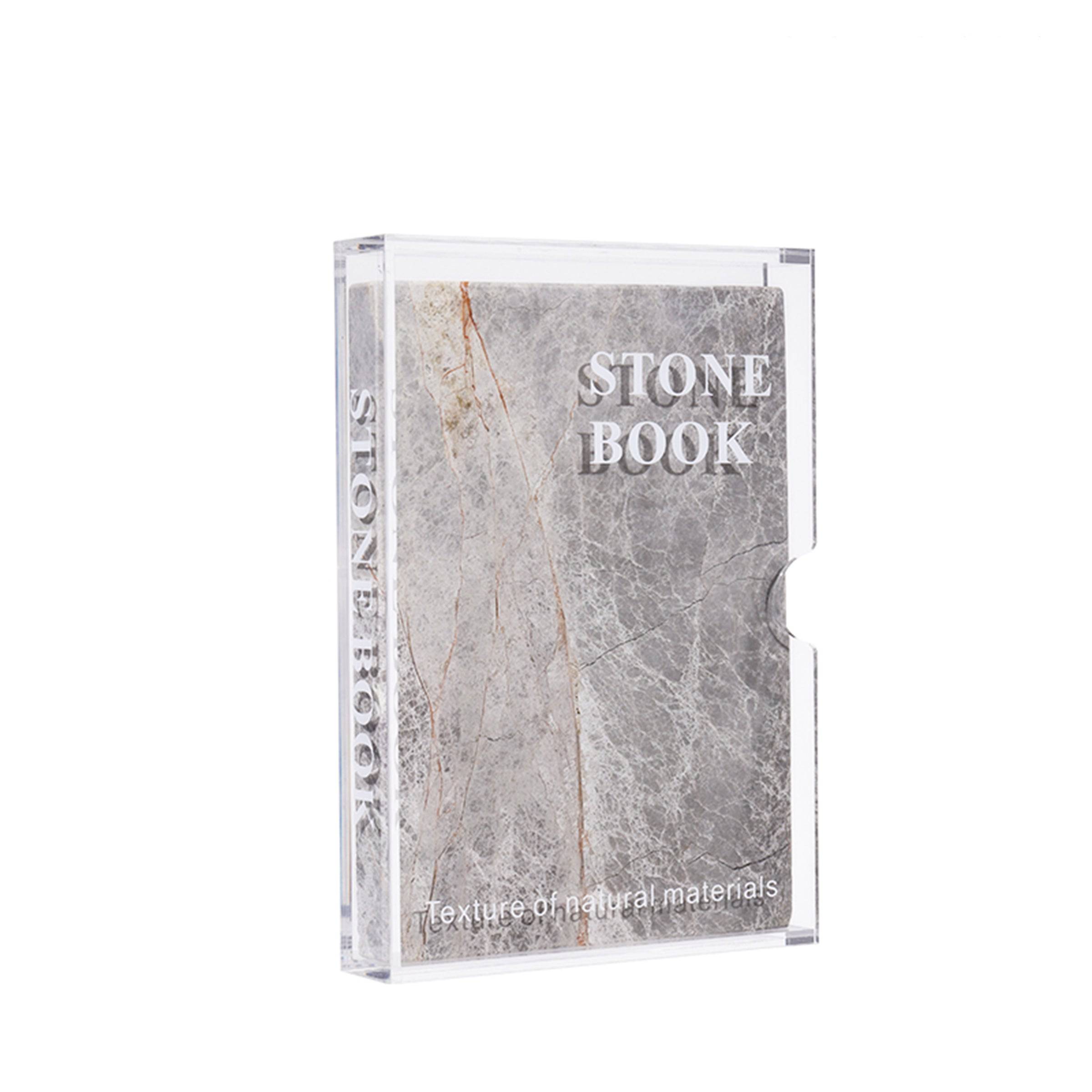 Grey Stone Book Fb-T2122C -  Home Decor Figurines - ebarza Furniture UAE | Shop Modern Furniture in Abu Dhabi & Dubai - مفروشات ايبازرا في الامارات | تسوق اثاث عصري وديكورات مميزة في دبي وابوظبي