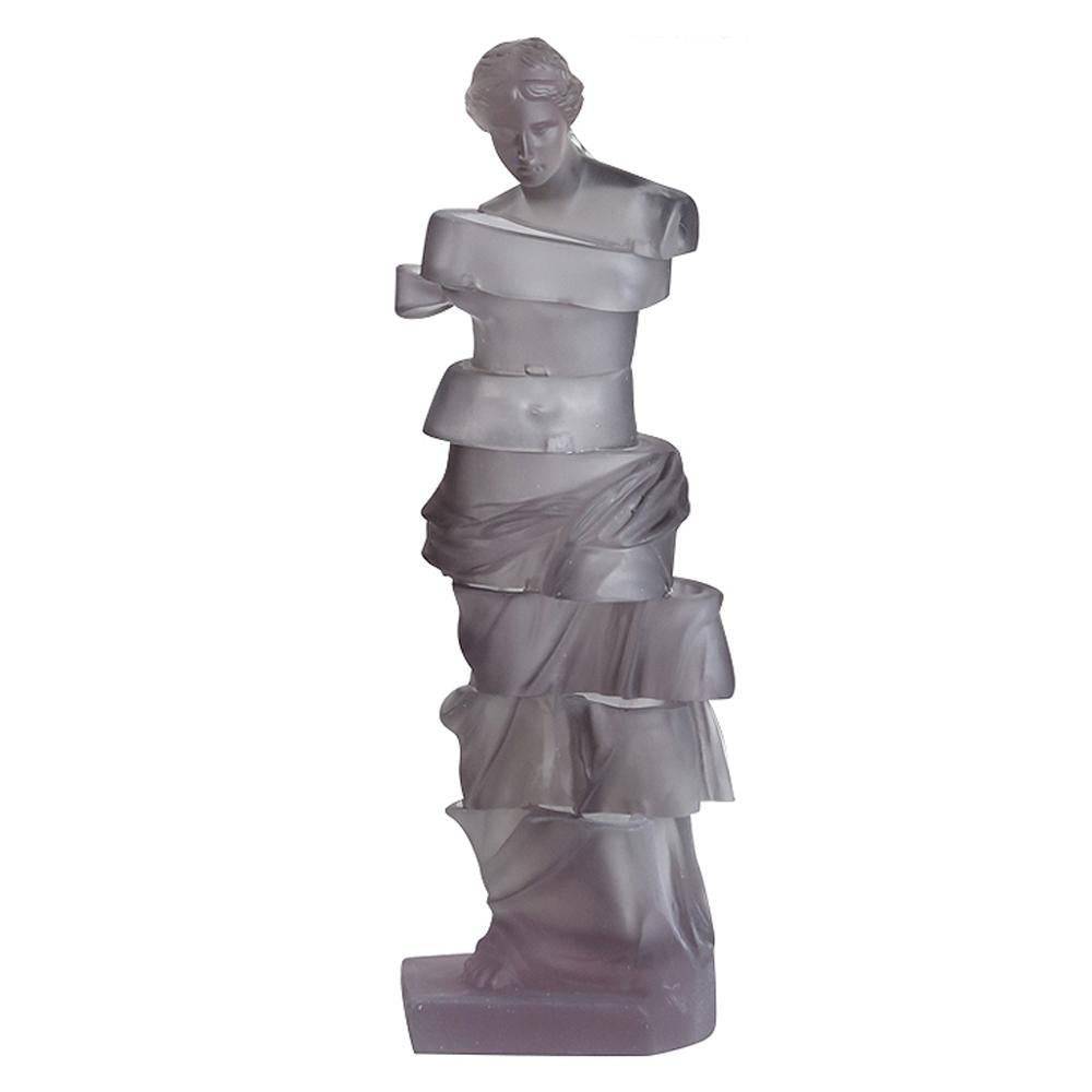 Grey Venus Sculpture Fb-Sz2012B -  Home Decor Figurines - ebarza Furniture UAE | Shop Modern Furniture in Abu Dhabi & Dubai - مفروشات ايبازرا في الامارات | تسوق اثاث عصري وديكورات مميزة في دبي وابوظبي