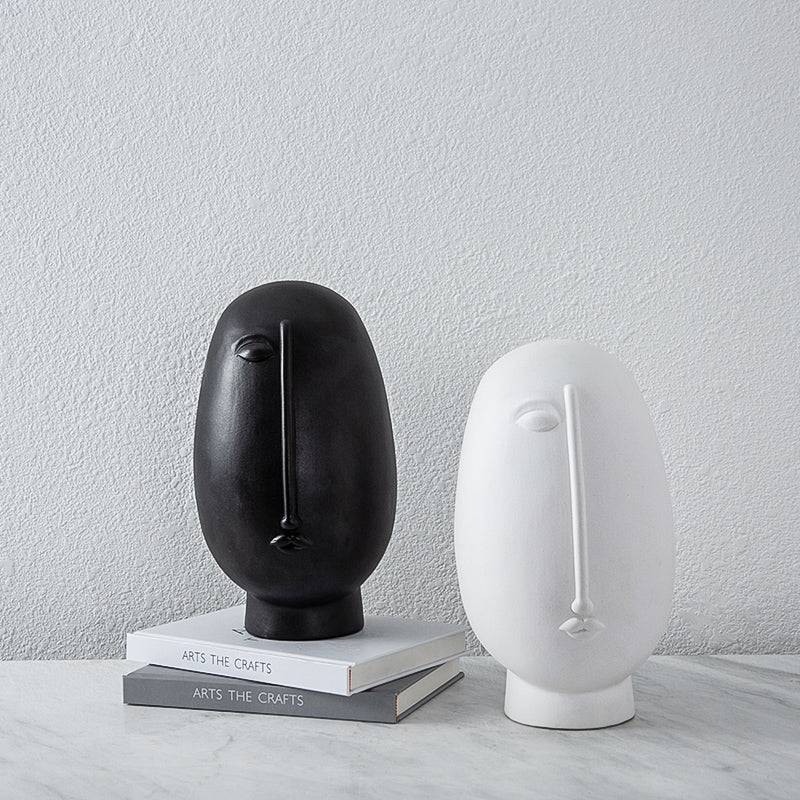 Half Man Décor - White Fa-D21011A -  Home Decor Figurines - ebarza Furniture UAE | Shop Modern Furniture in Abu Dhabi & Dubai - مفروشات ايبازرا في الامارات | تسوق اثاث عصري وديكورات مميزة في دبي وابوظبي