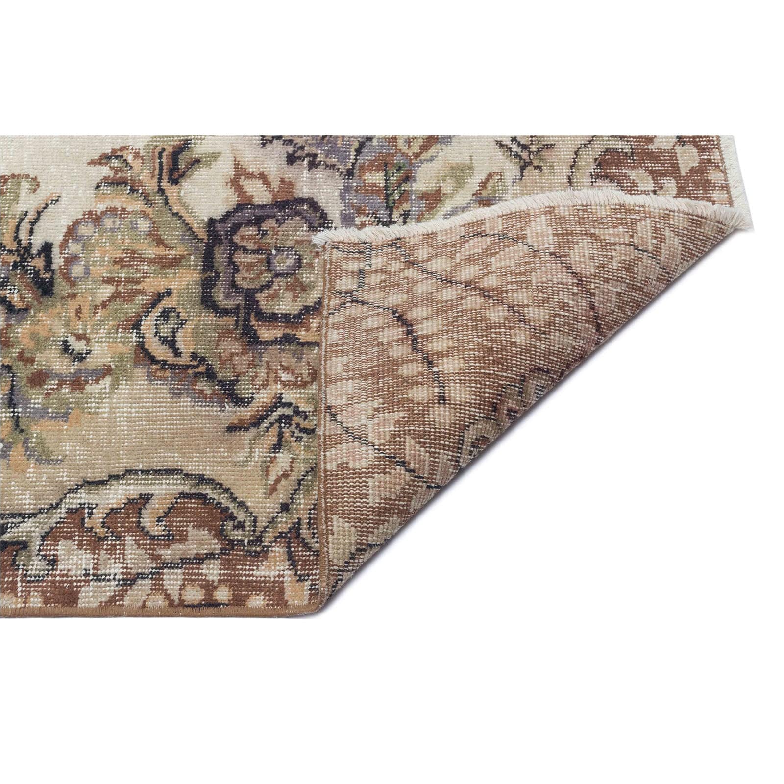 Hali 165X256 Cm Bursa Handmade Over Dyed Rug 1777 -  Rugs - ebarza Furniture UAE | Shop Modern Furniture in Abu Dhabi & Dubai - مفروشات ايبازرا في الامارات | تسوق اثاث عصري وديكورات مميزة في دبي وابوظبي