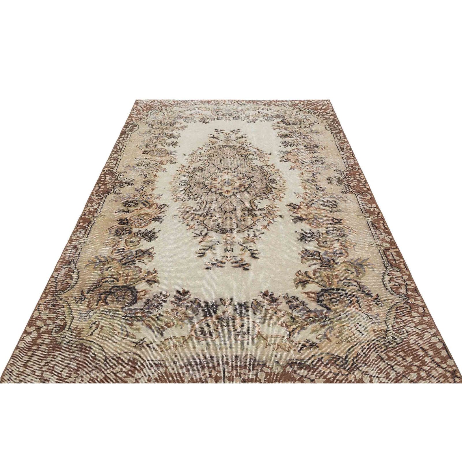 Hali 165X256 Cm Bursa Handmade Over Dyed Rug 1777 -  Rugs - ebarza Furniture UAE | Shop Modern Furniture in Abu Dhabi & Dubai - مفروشات ايبازرا في الامارات | تسوق اثاث عصري وديكورات مميزة في دبي وابوظبي