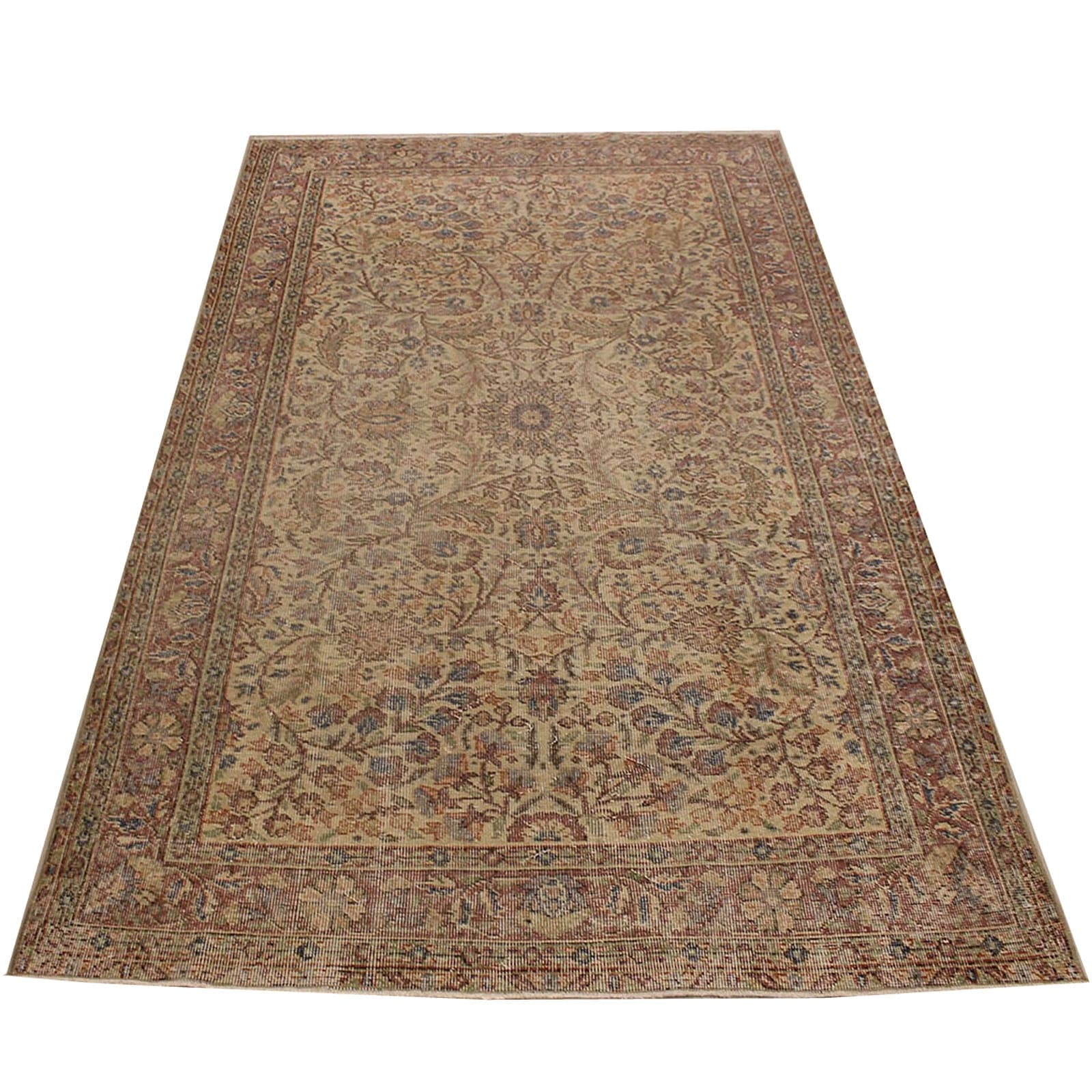 Hali 165X265 Cm Bursa Handmade Over Dyed Rug 2342 -  Rugs - ebarza Furniture UAE | Shop Modern Furniture in Abu Dhabi & Dubai - مفروشات ايبازرا في الامارات | تسوق اثاث عصري وديكورات مميزة في دبي وابوظبي