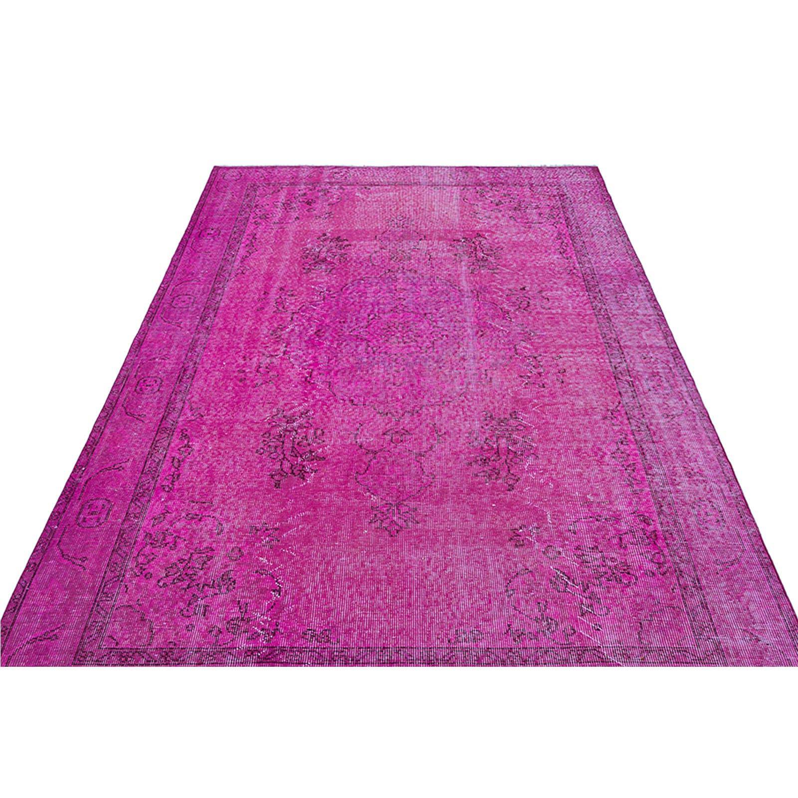 Hali 172X278  Cm Bursa Handmade Over Dyed Rug 1225 -  Rugs - ebarza Furniture UAE | Shop Modern Furniture in Abu Dhabi & Dubai - مفروشات ايبازرا في الامارات | تسوق اثاث عصري وديكورات مميزة في دبي وابوظبي