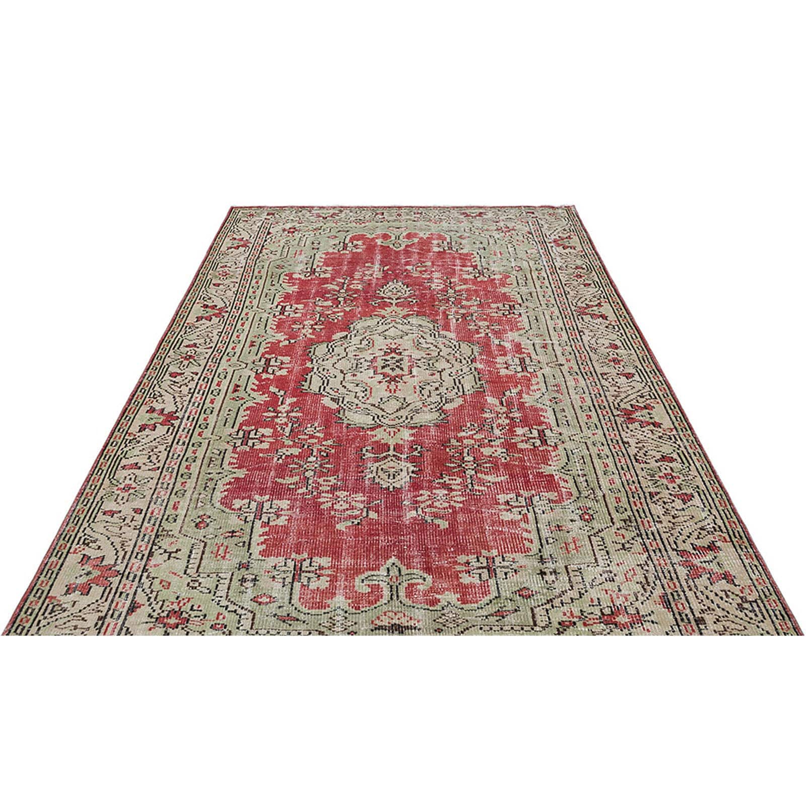 Hali 179X260  Cm Bursa Handmade Over Dyed Rug  2033 -  Rugs - ebarza Furniture UAE | Shop Modern Furniture in Abu Dhabi & Dubai - مفروشات ايبازرا في الامارات | تسوق اثاث عصري وديكورات مميزة في دبي وابوظبي