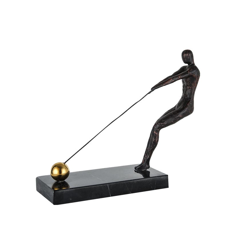 Hammer Man Fc-Sz2123 -  Home Decor Figurines - ebarza Furniture UAE | Shop Modern Furniture in Abu Dhabi & Dubai - مفروشات ايبازرا في الامارات | تسوق اثاث عصري وديكورات مميزة في دبي وابوظبي