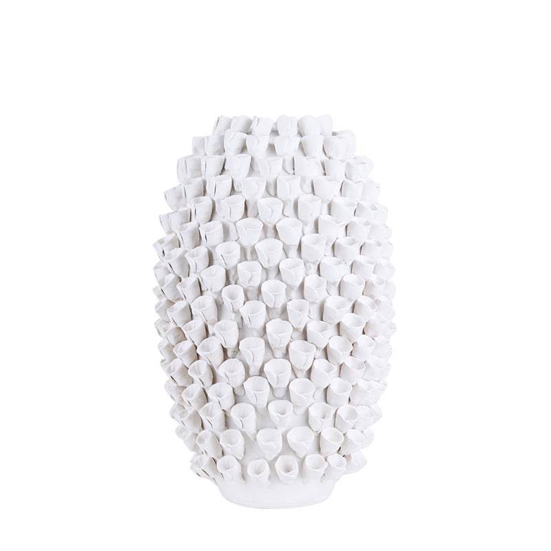 Hand Hold Vase-A Fa-D21008A -  Vases - ebarza Furniture UAE | Shop Modern Furniture in Abu Dhabi & Dubai - مفروشات ايبازرا في الامارات | تسوق اثاث عصري وديكورات مميزة في دبي وابوظبي