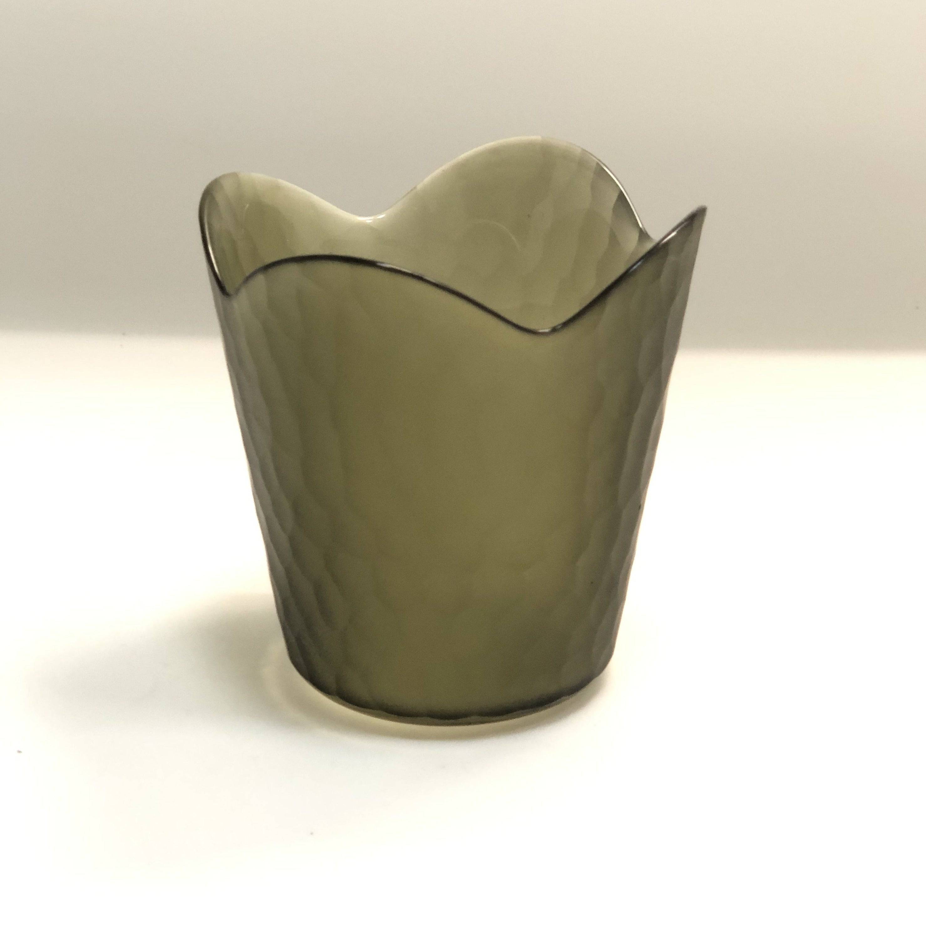 Handmade Balloton Glass Vase A0234-110-Gray -  Vases - ebarza Furniture UAE | Shop Modern Furniture in Abu Dhabi & Dubai - مفروشات ايبازرا في الامارات | تسوق اثاث عصري وديكورات مميزة في دبي وابوظبي