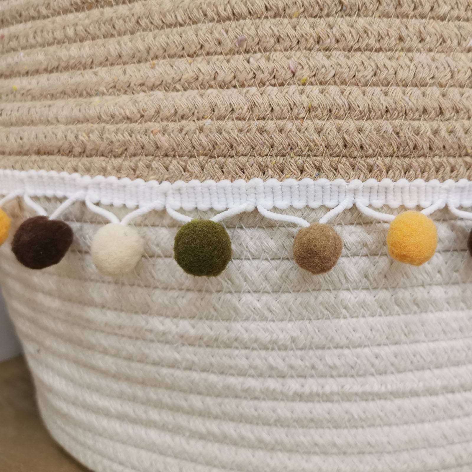 Handmade Basket 190410-014 -  Baskets - ebarza Furniture UAE | Shop Modern Furniture in Abu Dhabi & Dubai - مفروشات ايبازرا في الامارات | تسوق اثاث عصري وديكورات مميزة في دبي وابوظبي