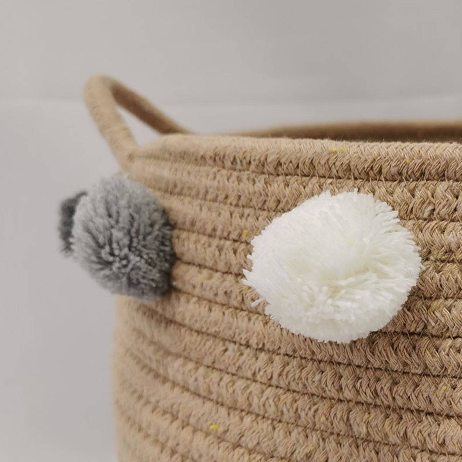 Handmade Basket 190410-015 -  Baskets - ebarza Furniture UAE | Shop Modern Furniture in Abu Dhabi & Dubai - مفروشات ايبازرا في الامارات | تسوق اثاث عصري وديكورات مميزة في دبي وابوظبي