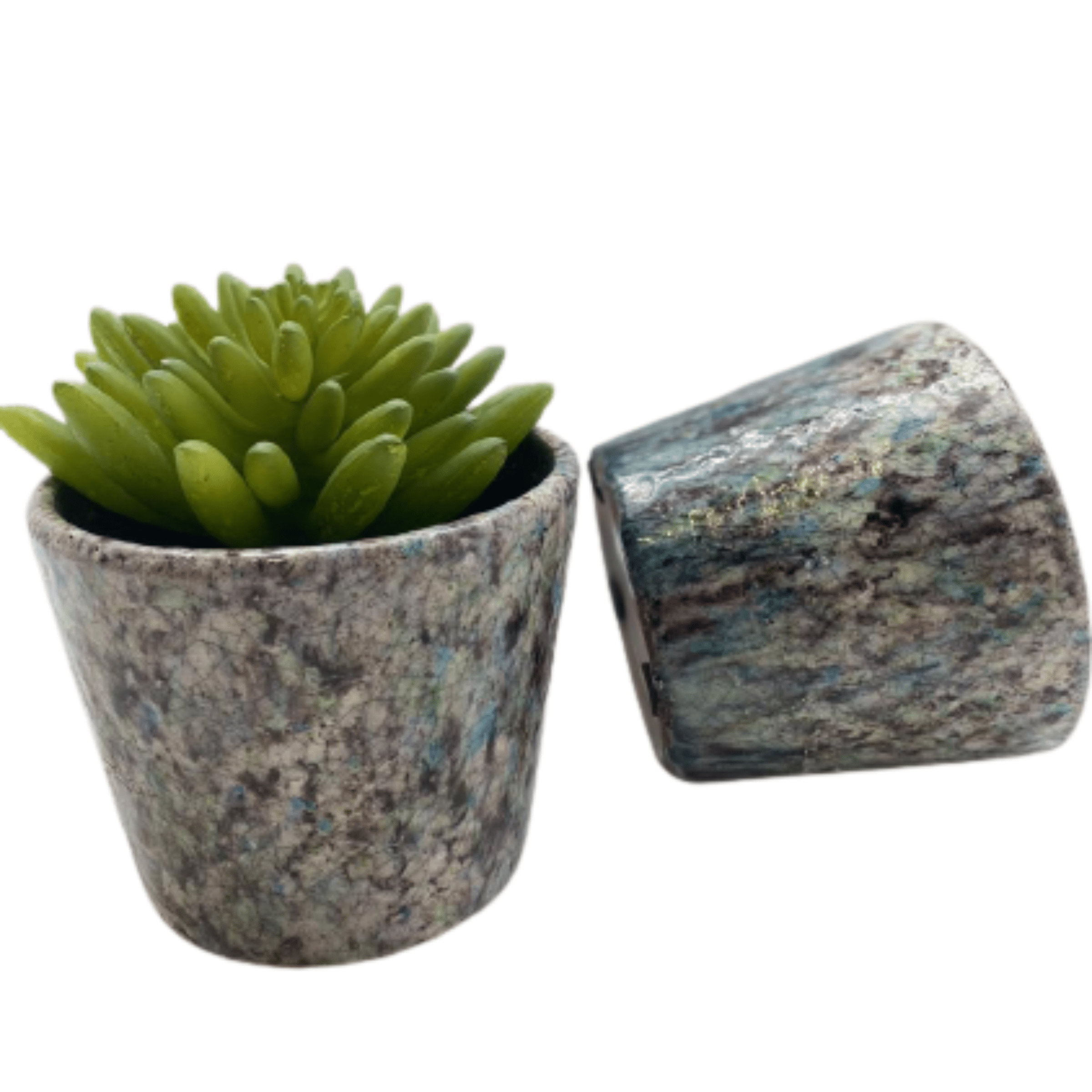 Handmade Ceramic Planter Lh3853 -  Planter Boxes - ebarza Furniture UAE | Shop Modern Furniture in Abu Dhabi & Dubai - مفروشات ايبازرا في الامارات | تسوق اثاث عصري وديكورات مميزة في دبي وابوظبي