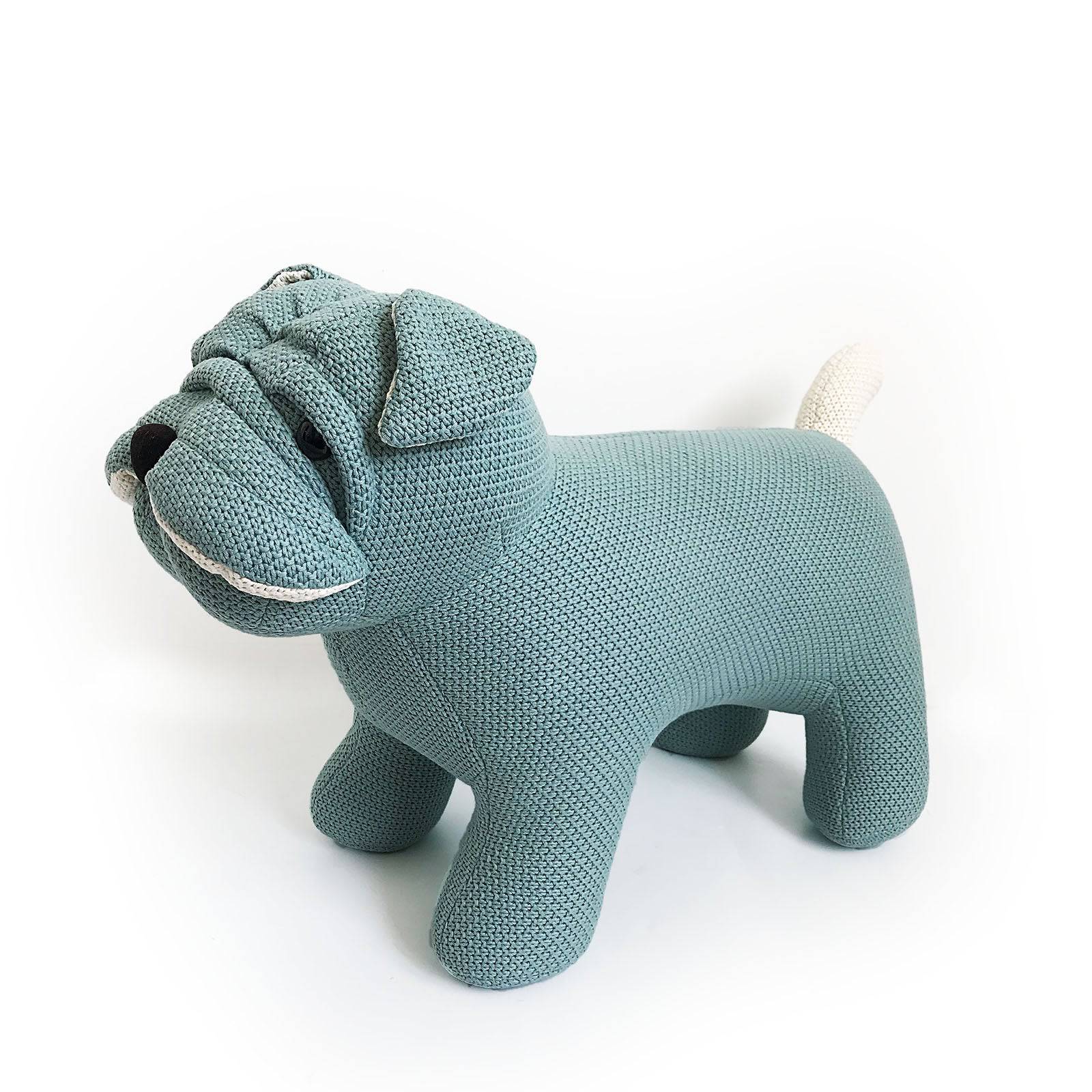 Handmade Cute Bulldog Decorative Lt-R07 -  Kids Dolls - ebarza Furniture UAE | Shop Modern Furniture in Abu Dhabi & Dubai - مفروشات ايبازرا في الامارات | تسوق اثاث عصري وديكورات مميزة في دبي وابوظبي
