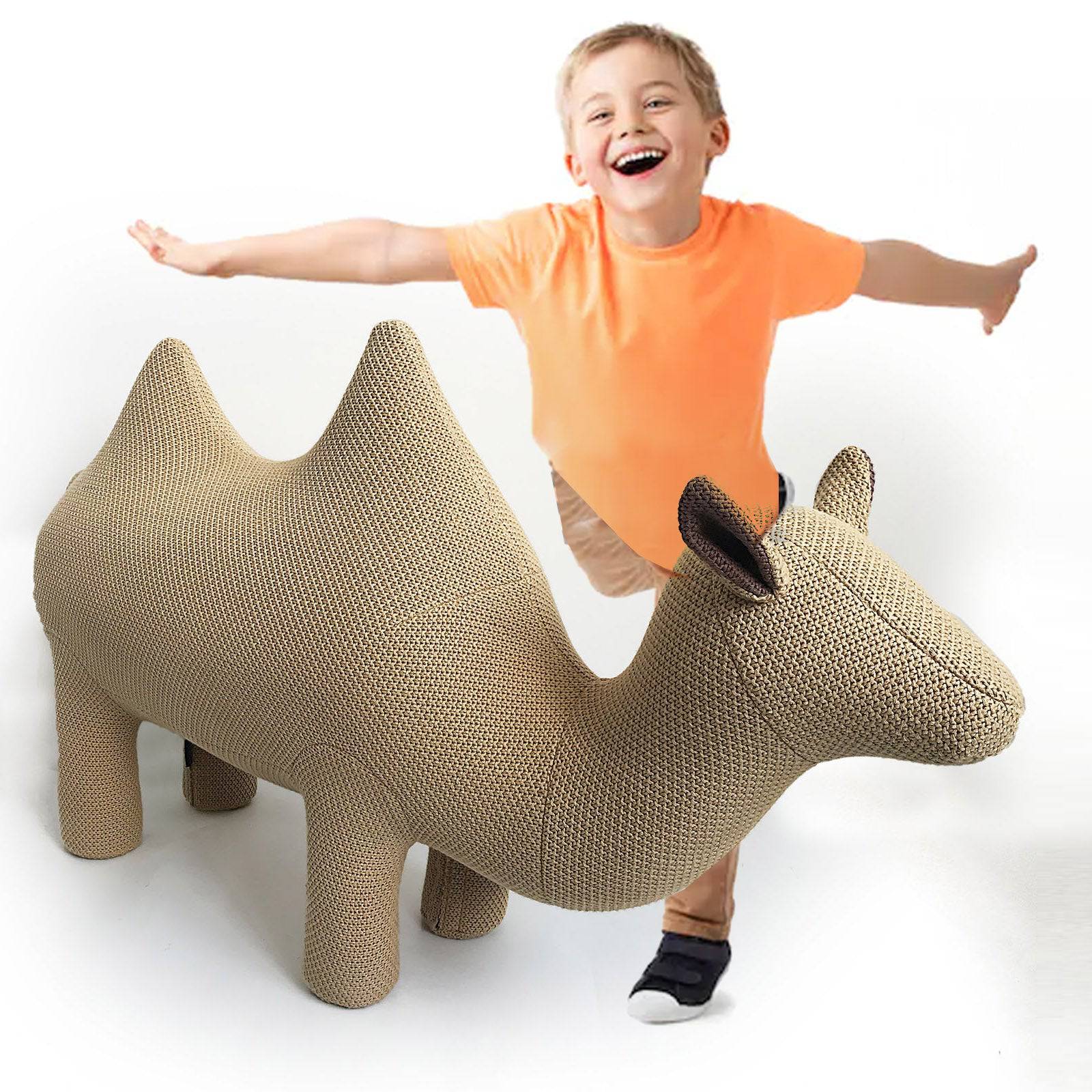 Handmade Cute Camel Decorative Lt-Y06 -  Kids Dolls - ebarza Furniture UAE | Shop Modern Furniture in Abu Dhabi & Dubai - مفروشات ايبازرا في الامارات | تسوق اثاث عصري وديكورات مميزة في دبي وابوظبي