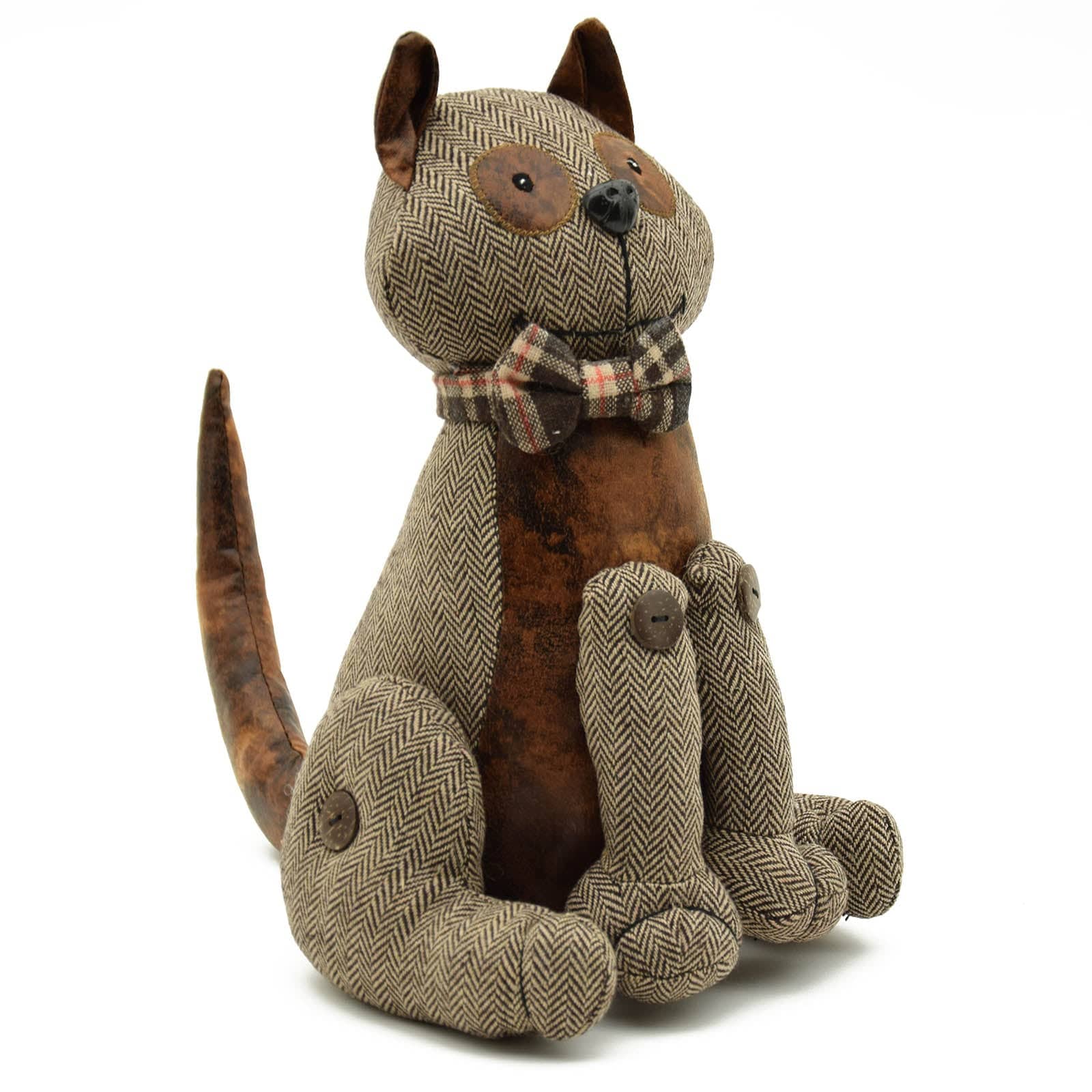 Handmade Cute Cat Decorative Doll/Door Stopper  T15030B -  Doll/Door stopper - ebarza Furniture UAE | Shop Modern Furniture in Abu Dhabi & Dubai - مفروشات ايبازرا في الامارات | تسوق اثاث عصري وديكورات مميزة في دبي وابوظبي