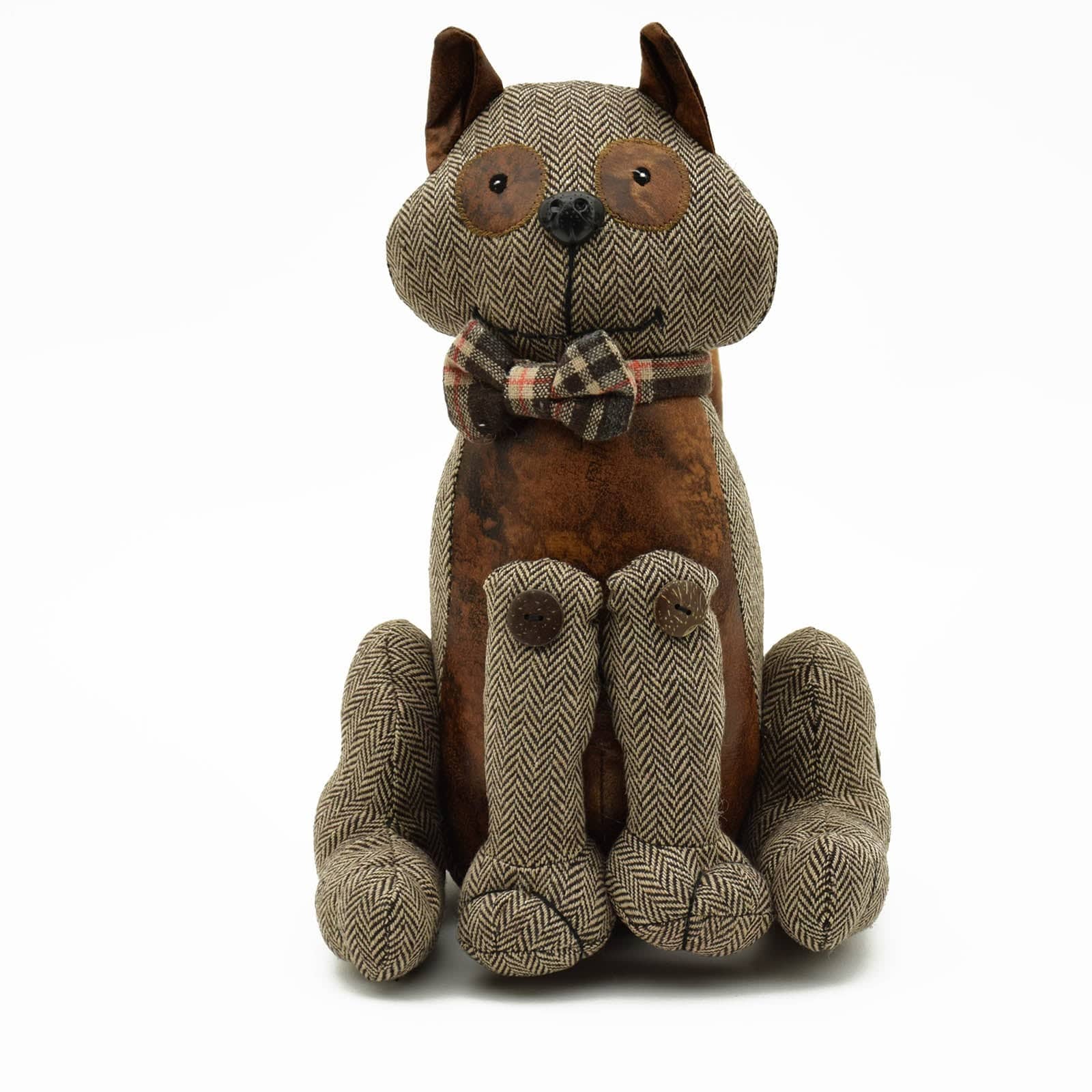 Handmade Cute Cat Decorative Doll/Door Stopper  T15030B -  Doll/Door stopper - ebarza Furniture UAE | Shop Modern Furniture in Abu Dhabi & Dubai - مفروشات ايبازرا في الامارات | تسوق اثاث عصري وديكورات مميزة في دبي وابوظبي