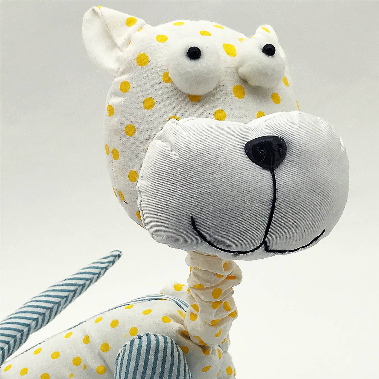 Handmade Cute Cat Decorative Doll/Door Stopper T18002 -  Doll/Door stopper - ebarza Furniture UAE | Shop Modern Furniture in Abu Dhabi & Dubai - مفروشات ايبازرا في الامارات | تسوق اثاث عصري وديكورات مميزة في دبي وابوظبي