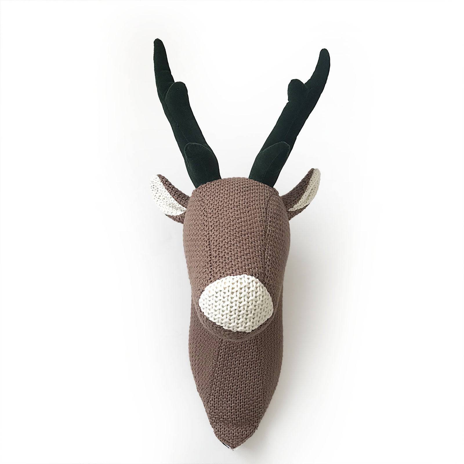 Handmade Cute Deer Wall Decoration Lt-T02 -  Kids Wall Decor - ebarza Furniture UAE | Shop Modern Furniture in Abu Dhabi & Dubai - مفروشات ايبازرا في الامارات | تسوق اثاث عصري وديكورات مميزة في دبي وابوظبي