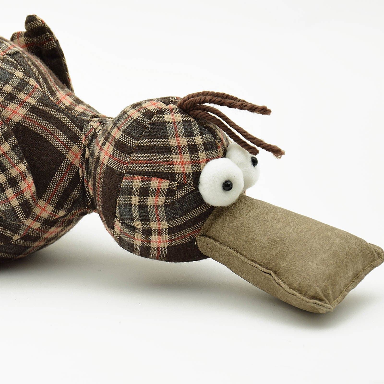 Handmade Cute Duck Decorative Doll/Door Stopper  T11251 -  Doll/Door stopper - ebarza Furniture UAE | Shop Modern Furniture in Abu Dhabi & Dubai - مفروشات ايبازرا في الامارات | تسوق اثاث عصري وديكورات مميزة في دبي وابوظبي