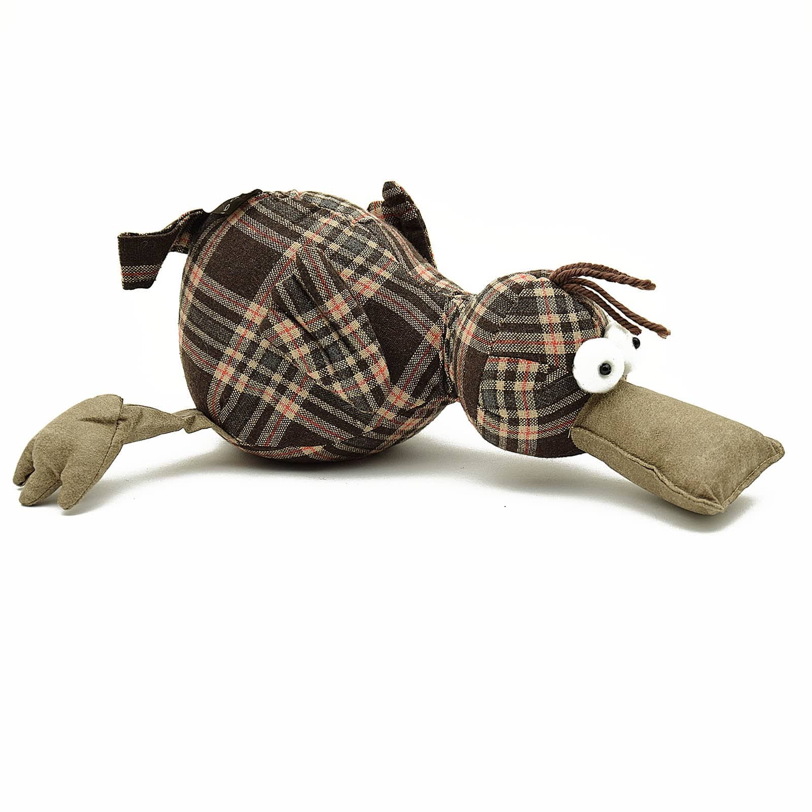 Handmade Cute Duck Decorative Doll/Door Stopper  T11251 -  Doll/Door stopper - ebarza Furniture UAE | Shop Modern Furniture in Abu Dhabi & Dubai - مفروشات ايبازرا في الامارات | تسوق اثاث عصري وديكورات مميزة في دبي وابوظبي