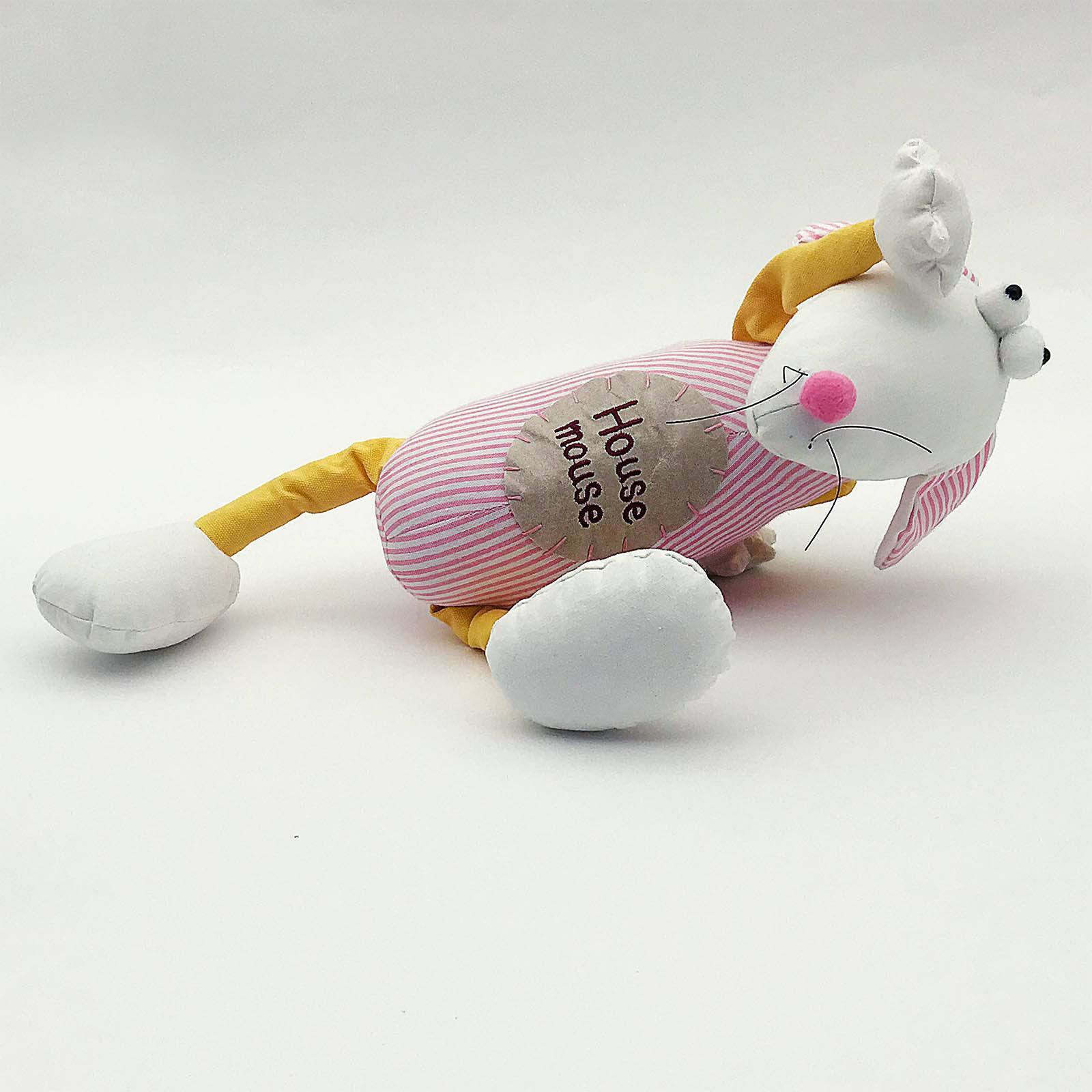 Handmade Cute Mouse Decorative Doll/Door Stopper Z003 -  Doll/Door stopper - ebarza Furniture UAE | Shop Modern Furniture in Abu Dhabi & Dubai - مفروشات ايبازرا في الامارات | تسوق اثاث عصري وديكورات مميزة في دبي وابوظبي