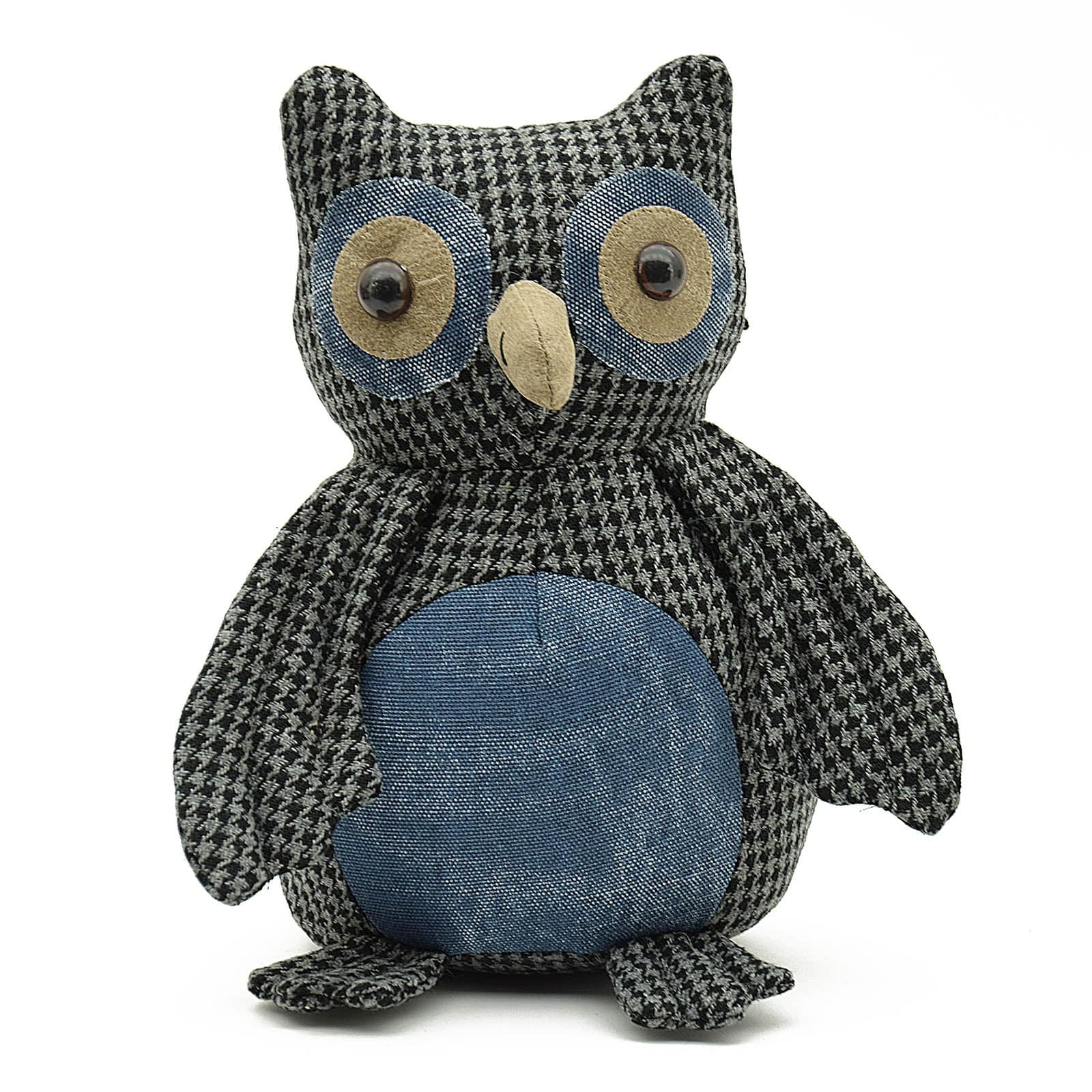 Handmade Cute Owl Decorative Doll/Door Stopper  T14158 -  Doll/Door stopper - ebarza Furniture UAE | Shop Modern Furniture in Abu Dhabi & Dubai - مفروشات ايبازرا في الامارات | تسوق اثاث عصري وديكورات مميزة في دبي وابوظبي