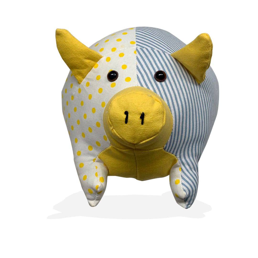 Handmade Cute Piggy Decorative Doll/Door Stopper T16057-1 -  Doll/Door stopper - ebarza Furniture UAE | Shop Modern Furniture in Abu Dhabi & Dubai - مفروشات ايبازرا في الامارات | تسوق اثاث عصري وديكورات مميزة في دبي وابوظبي