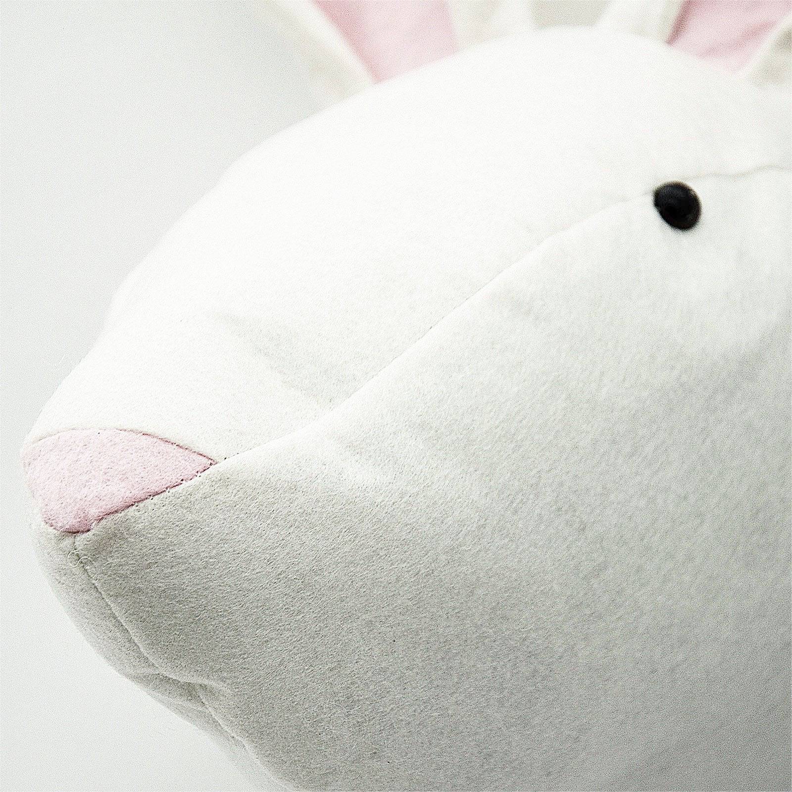 Handmade Cute Rabbit Wall Decoration  T18114 -  Kids Wall Decor - ebarza Furniture UAE | Shop Modern Furniture in Abu Dhabi & Dubai - مفروشات ايبازرا في الامارات | تسوق اثاث عصري وديكورات مميزة في دبي وابوظبي