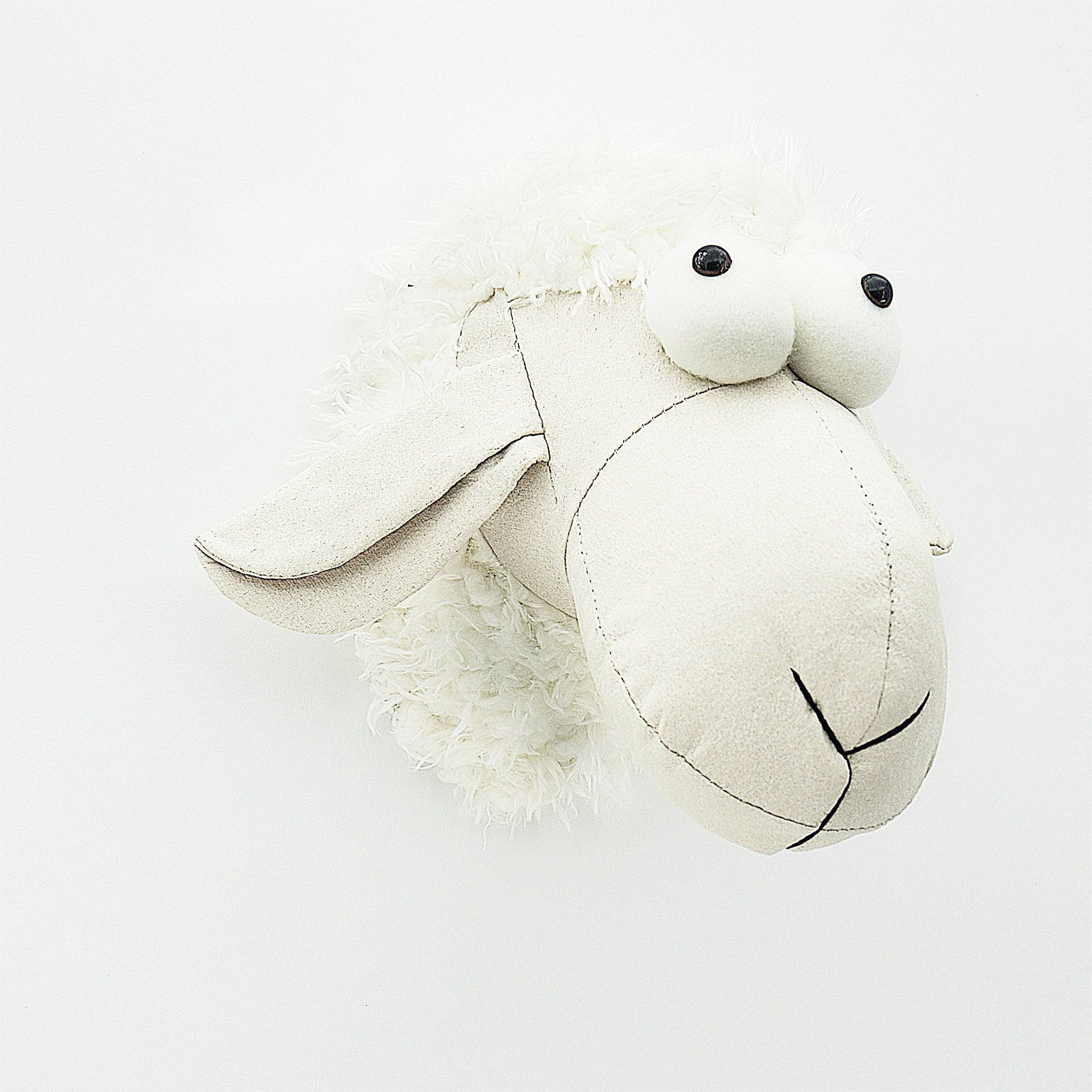 Handmade Cute Sheep Wall Decoration  T16189-T18113 -  Kids Wall Decor - ebarza Furniture UAE | Shop Modern Furniture in Abu Dhabi & Dubai - مفروشات ايبازرا في الامارات | تسوق اثاث عصري وديكورات مميزة في دبي وابوظبي
