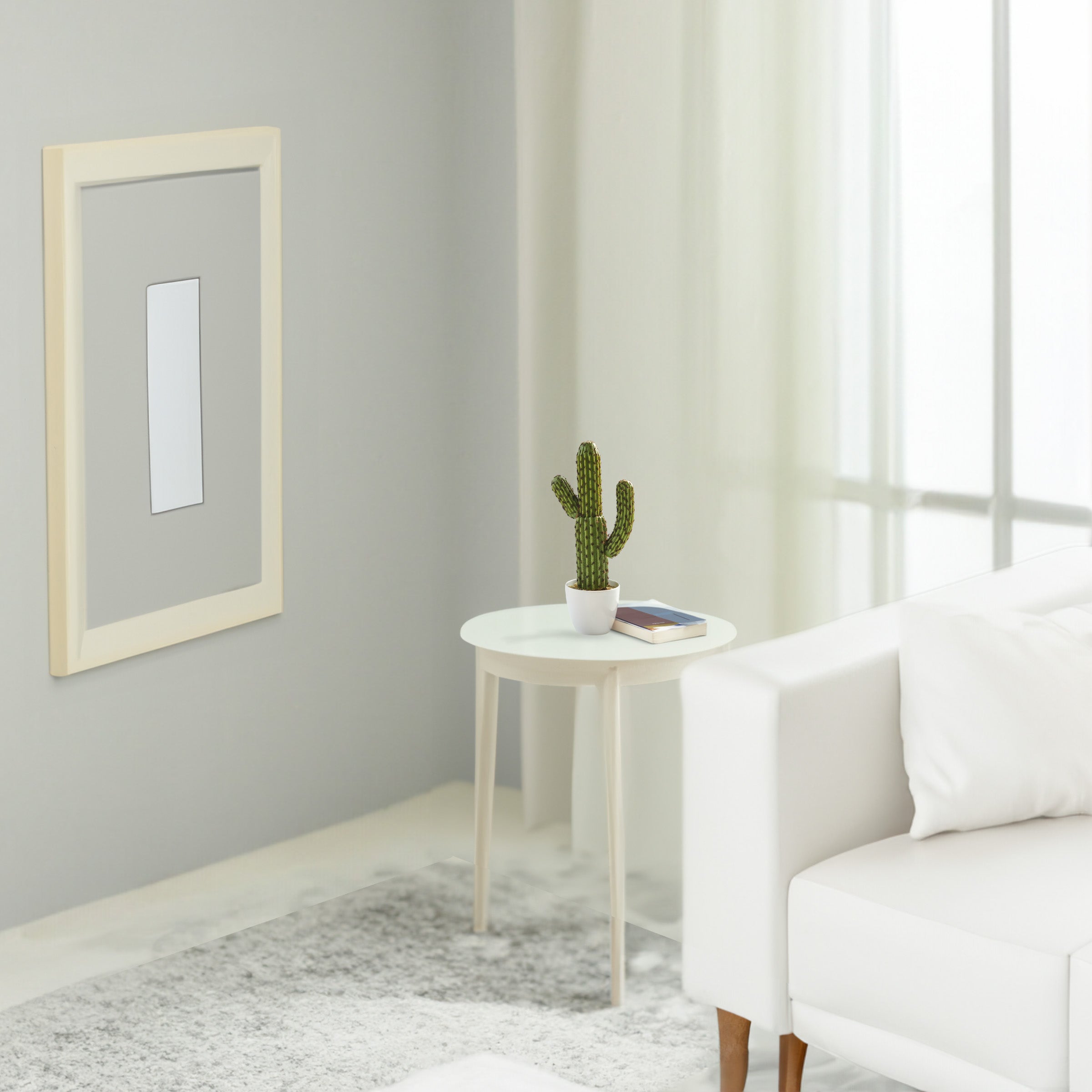 Handmade Decorative Artificial Potted Cactus N38120-PZ005 -  Plants - ebarza Furniture UAE | Shop Modern Furniture in Abu Dhabi & Dubai - مفروشات ايبازرا في الامارات | تسوق اثاث عصري وديكورات مميزة في دبي وابوظبي