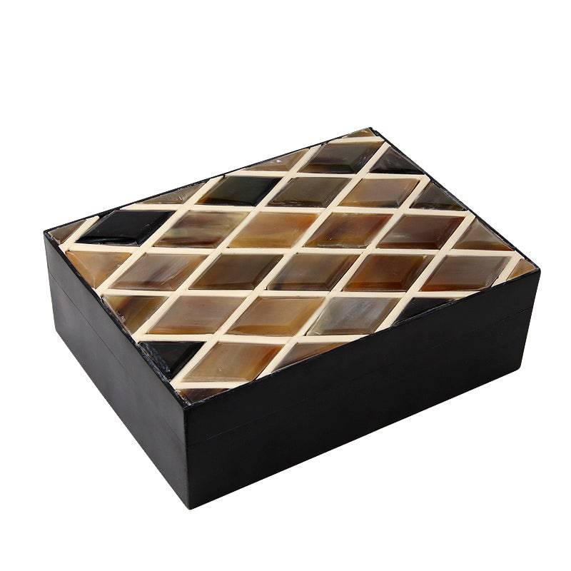 Handmade Decorative/Jewelry Box Fl-Y866 -  Decorative Boxes - ebarza Furniture UAE | Shop Modern Furniture in Abu Dhabi & Dubai - مفروشات ايبازرا في الامارات | تسوق اثاث عصري وديكورات مميزة في دبي وابوظبي