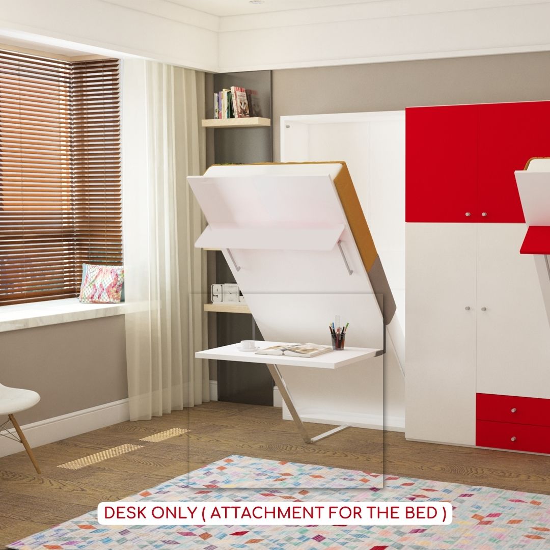 HAPPY ( ONLY DESK AS AN ATTACHMENT ) - 1101D -  Bedsteads - ebarza Furniture UAE | Shop Modern Furniture in Abu Dhabi & Dubai - مفروشات ايبازرا في الامارات | تسوق اثاث عصري وديكورات مميزة في دبي وابوظبي