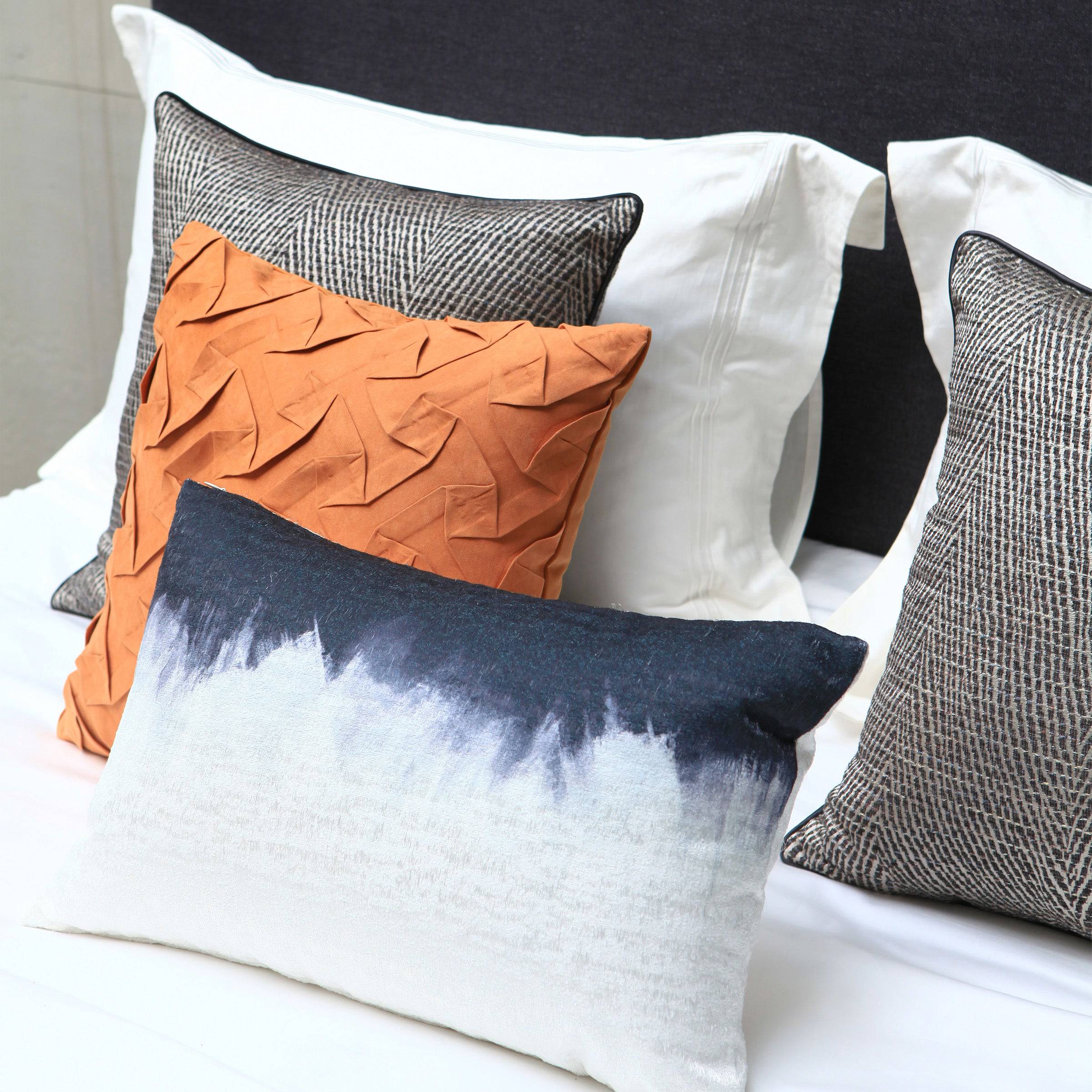Herringbone Jacquard Full Bedding Set Ebb028 -  Bedding - ebarza Furniture UAE | Shop Modern Furniture in Abu Dhabi & Dubai - مفروشات ايبازرا في الامارات | تسوق اثاث عصري وديكورات مميزة في دبي وابوظبي