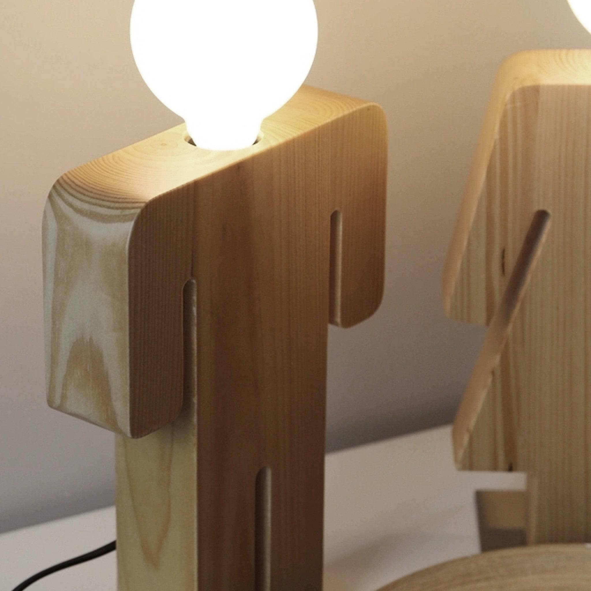 Heshe Solid Wood Office  Bpmt22He-W -  Desk\table Lamps - ebarza Furniture UAE | Shop Modern Furniture in Abu Dhabi & Dubai - مفروشات ايبازرا في الامارات | تسوق اثاث عصري وديكورات مميزة في دبي وابوظبي