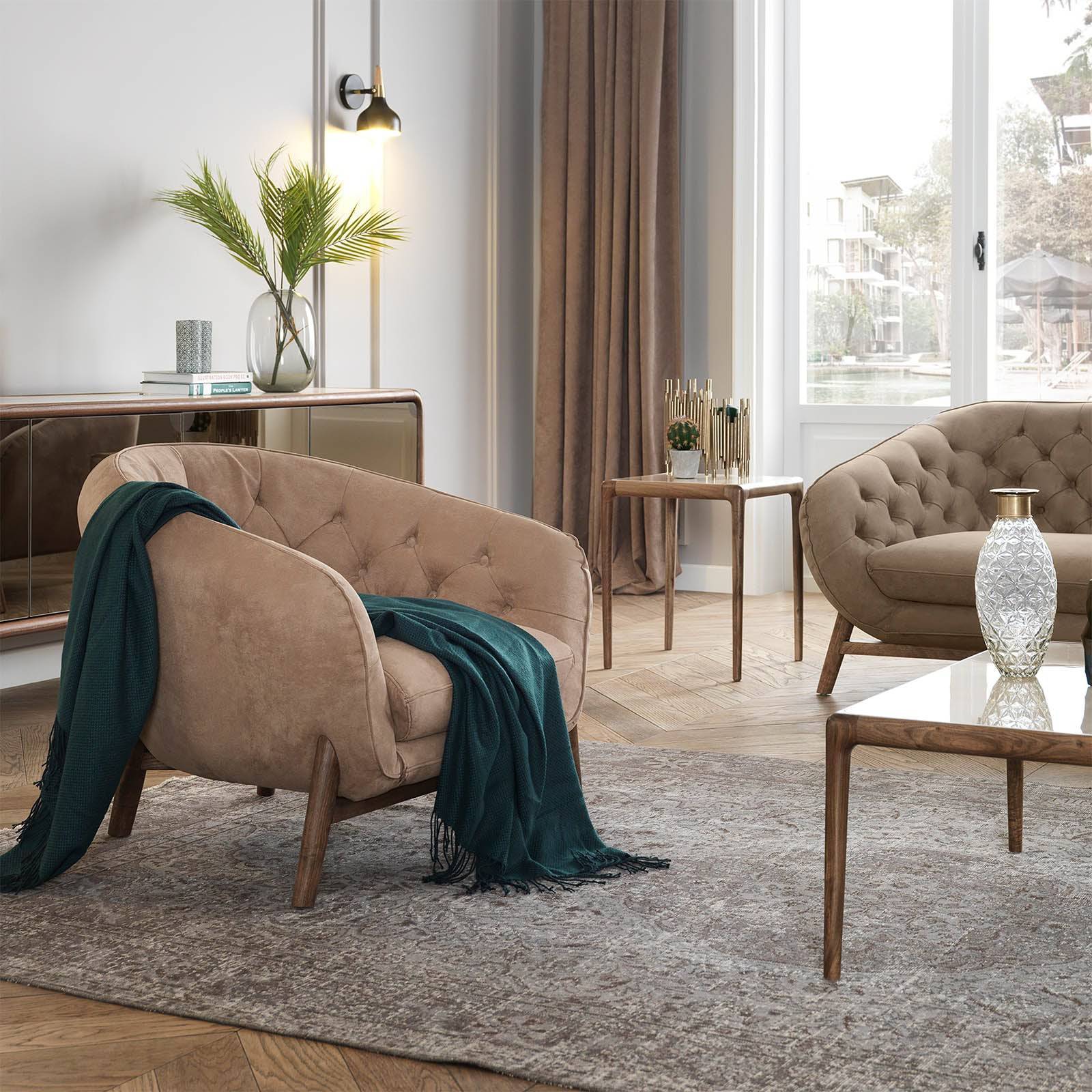 Icon Armchair Icon010 -  Armchairs - ebarza Furniture UAE | Shop Modern Furniture in Abu Dhabi & Dubai - مفروشات ايبازرا في الامارات | تسوق اثاث عصري وديكورات مميزة في دبي وابوظبي