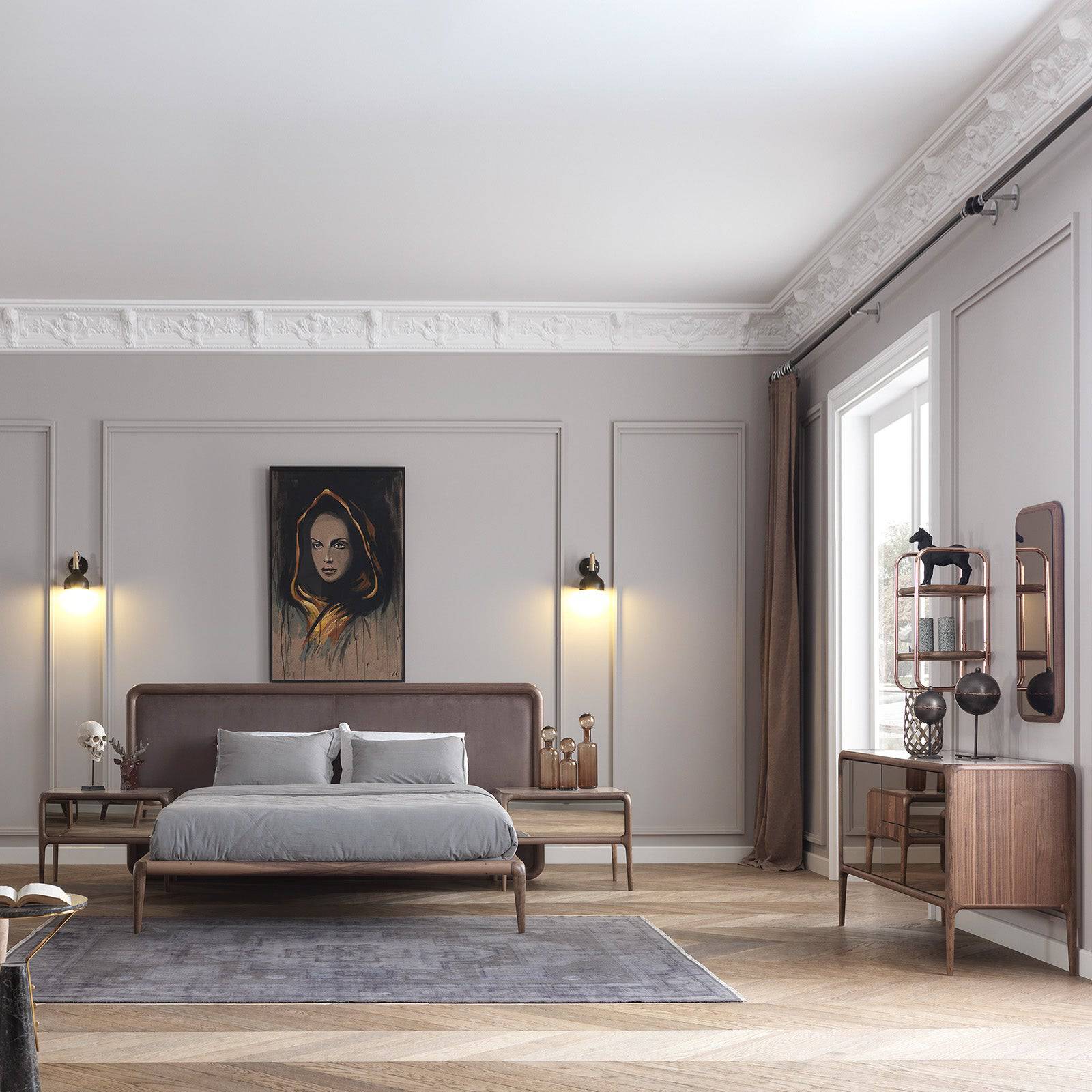Display Item - Icon Bedstead Icon001-Bedonly Nakheel -  DISPLAY ITEM - ebarza Furniture UAE | Shop Modern Furniture in Abu Dhabi & Dubai - مفروشات ايبازرا في الامارات | تسوق اثاث عصري وديكورات مميزة في دبي وابوظبي