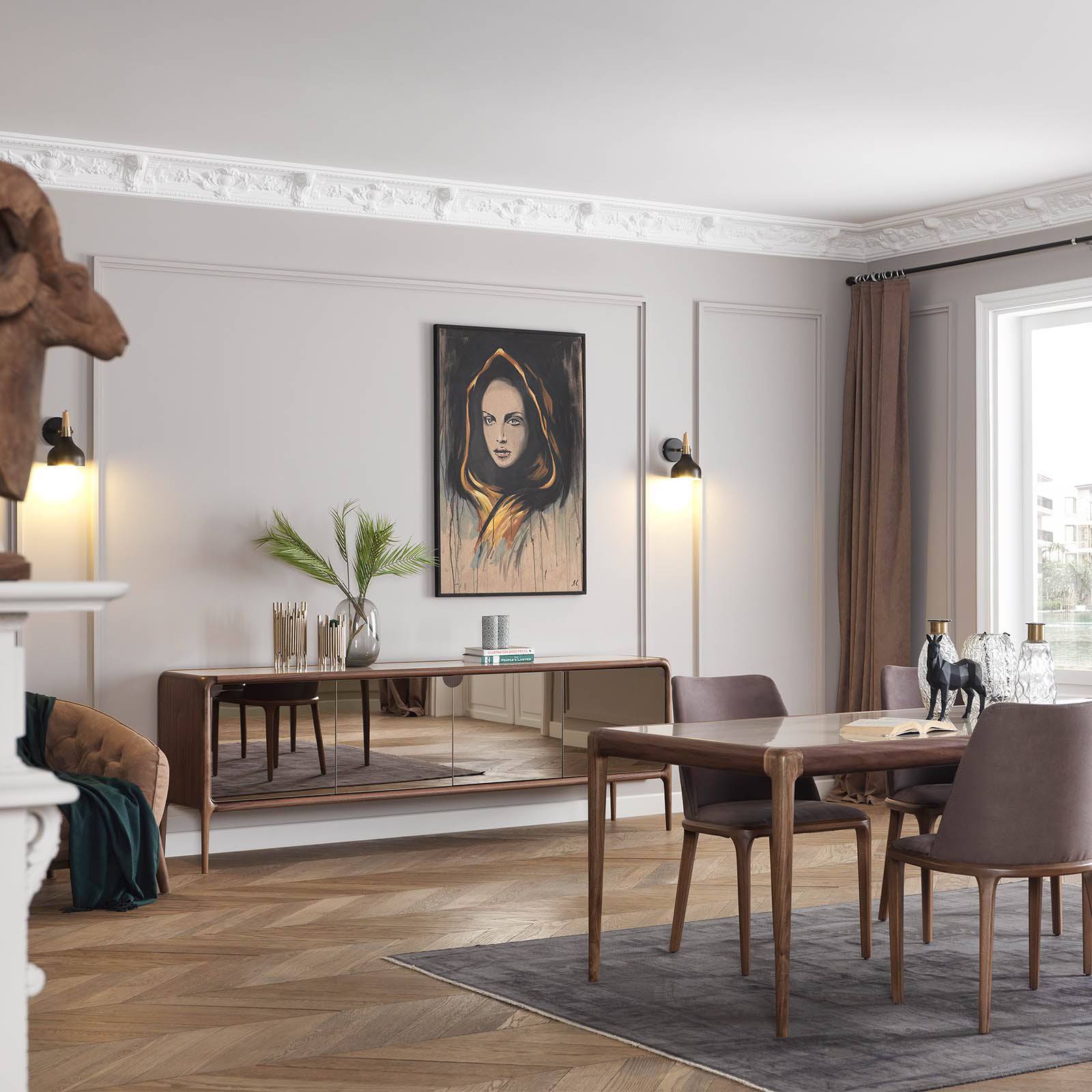 Icon Dining Table Icon003Table -  Dining Tables - ebarza Furniture UAE | Shop Modern Furniture in Abu Dhabi & Dubai - مفروشات ايبازرا في الامارات | تسوق اثاث عصري وديكورات مميزة في دبي وابوظبي