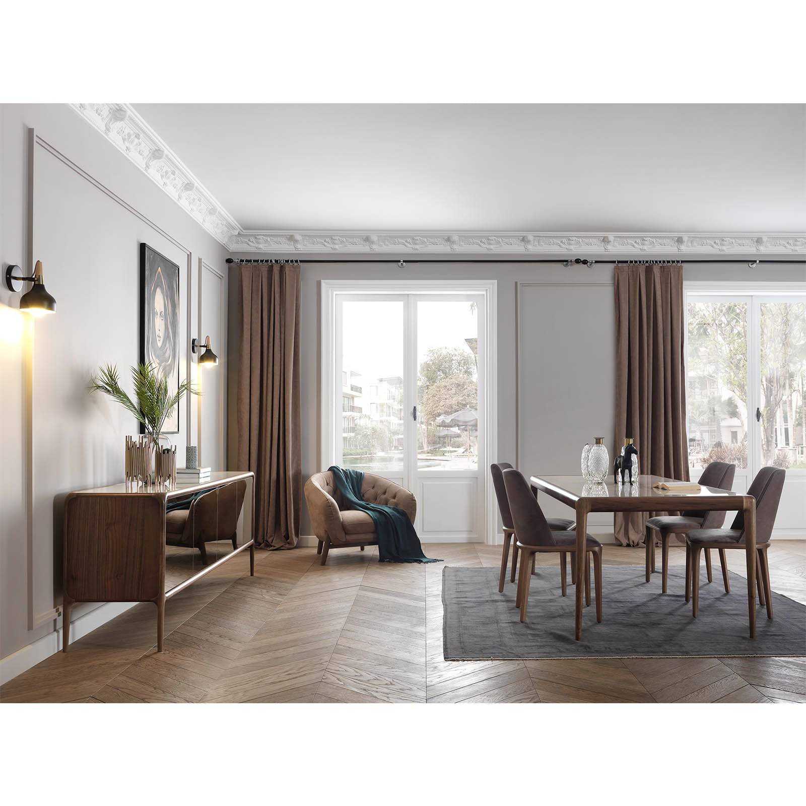 Icon Dining Table Icon003Table -  Dining Tables - ebarza Furniture UAE | Shop Modern Furniture in Abu Dhabi & Dubai - مفروشات ايبازرا في الامارات | تسوق اثاث عصري وديكورات مميزة في دبي وابوظبي