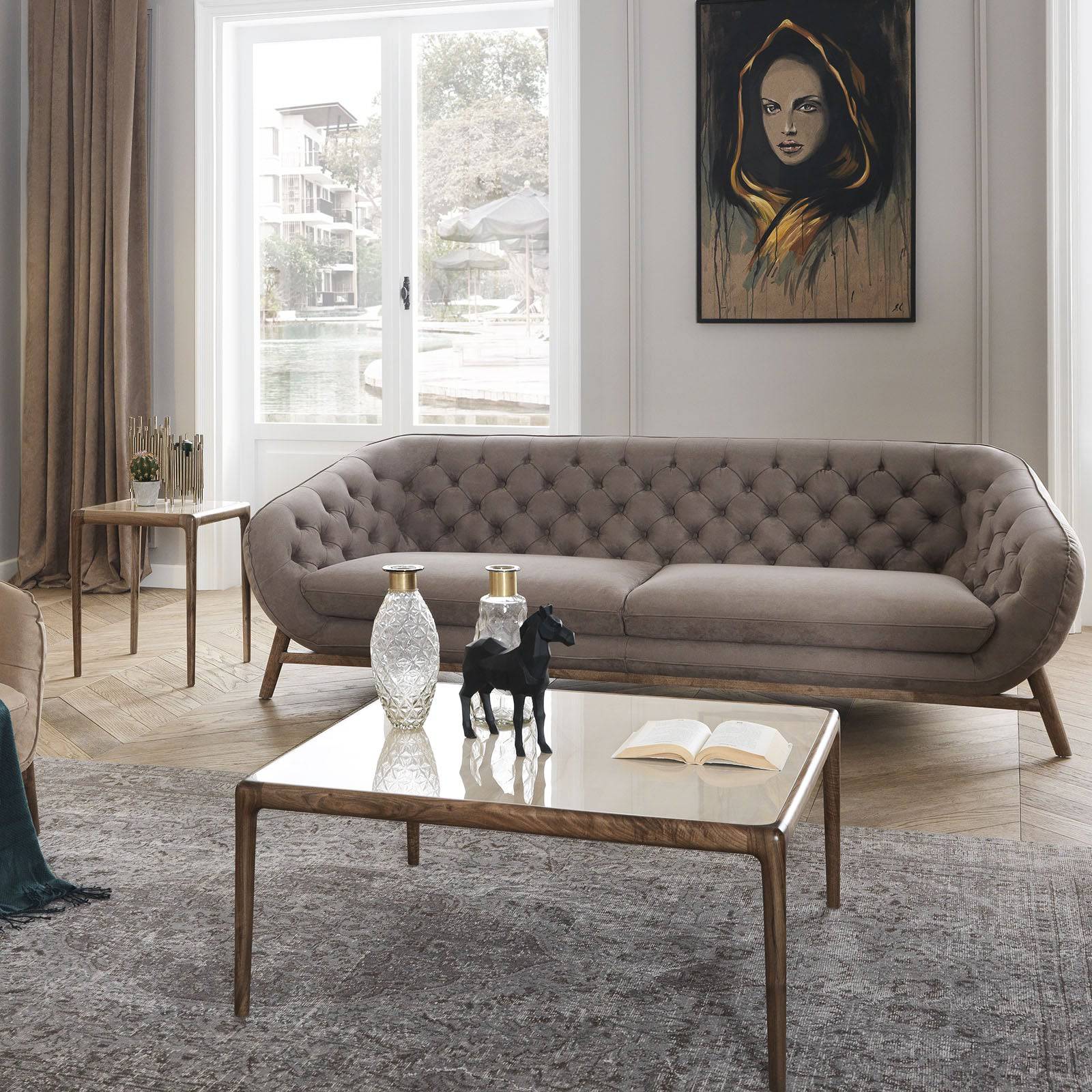 Icon Side Table -  Side Tables - ebarza Furniture UAE | Shop Modern Furniture in Abu Dhabi & Dubai - مفروشات ايبازرا في الامارات | تسوق اثاث عصري وديكورات مميزة في دبي وابوظبي