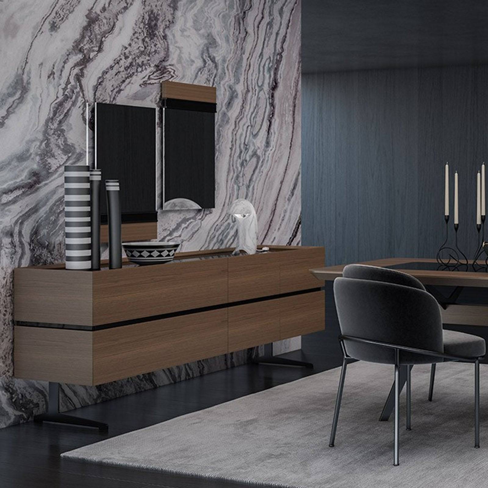 Icona Sideboard Icona-Side -  Sideboards - ebarza Furniture UAE | Shop Modern Furniture in Abu Dhabi & Dubai - مفروشات ايبازرا في الامارات | تسوق اثاث عصري وديكورات مميزة في دبي وابوظبي