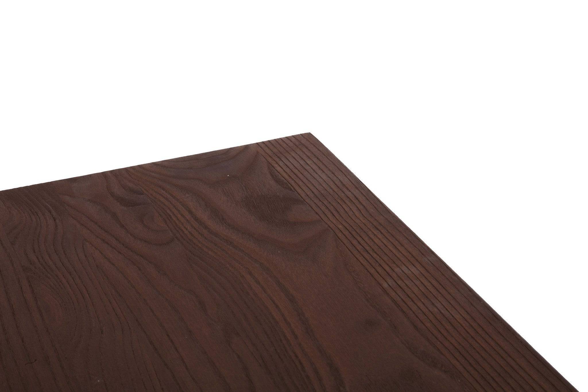 Industrial Table With Solid Wood Top 80 Cm Gt-236U Bw Gt-413-Bw -  Dining Tables - ebarza Furniture UAE | Shop Modern Furniture in Abu Dhabi & Dubai - مفروشات ايبازرا في الامارات | تسوق اثاث عصري وديكورات مميزة في دبي وابوظبي