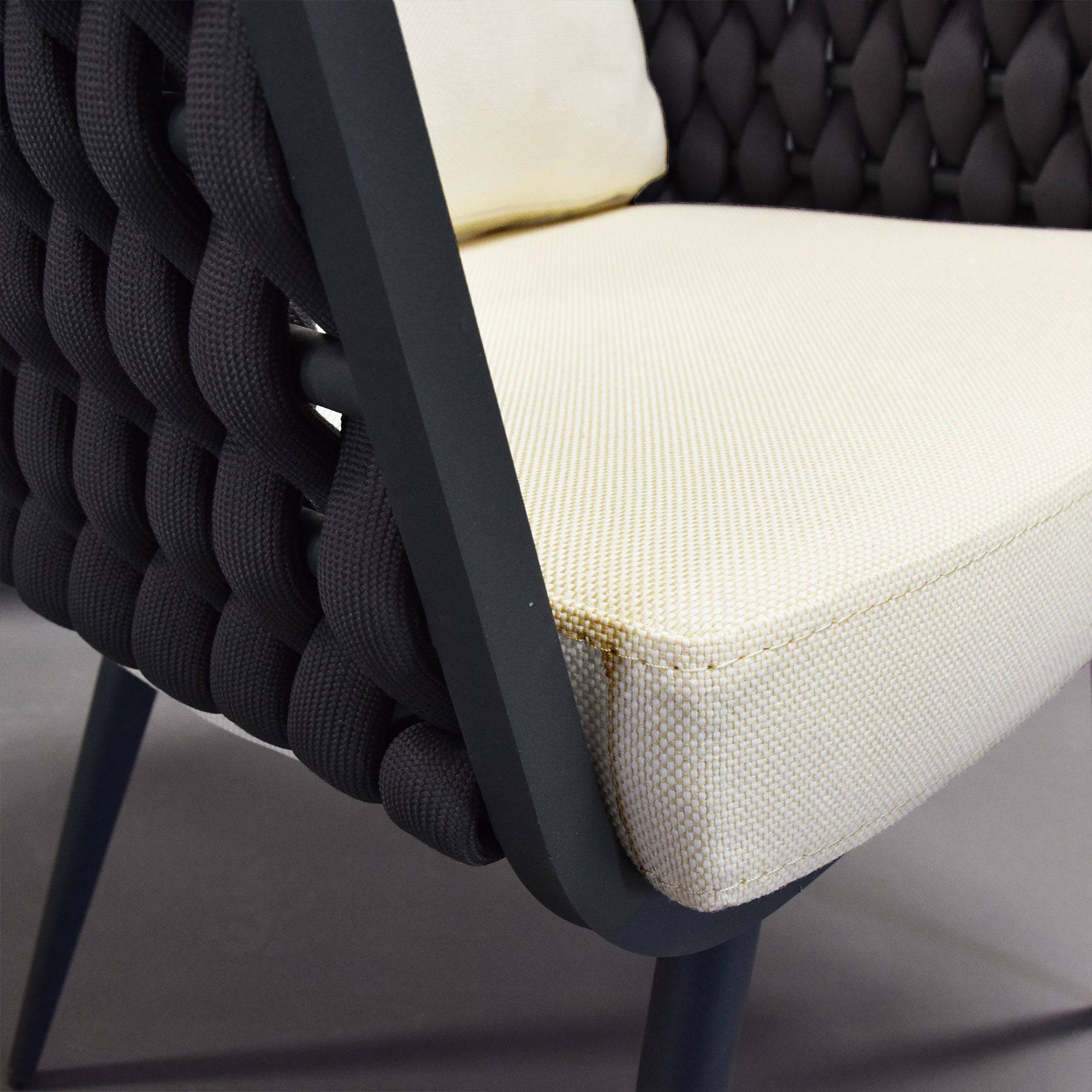 Display Item - Jadore Outdoor Chair Jadore-Ekru - YAS -  DISPLAY ITEM - ebarza Furniture UAE | Shop Modern Furniture in Abu Dhabi & Dubai - مفروشات ايبازرا في الامارات | تسوق اثاث عصري وديكورات مميزة في دبي وابوظبي