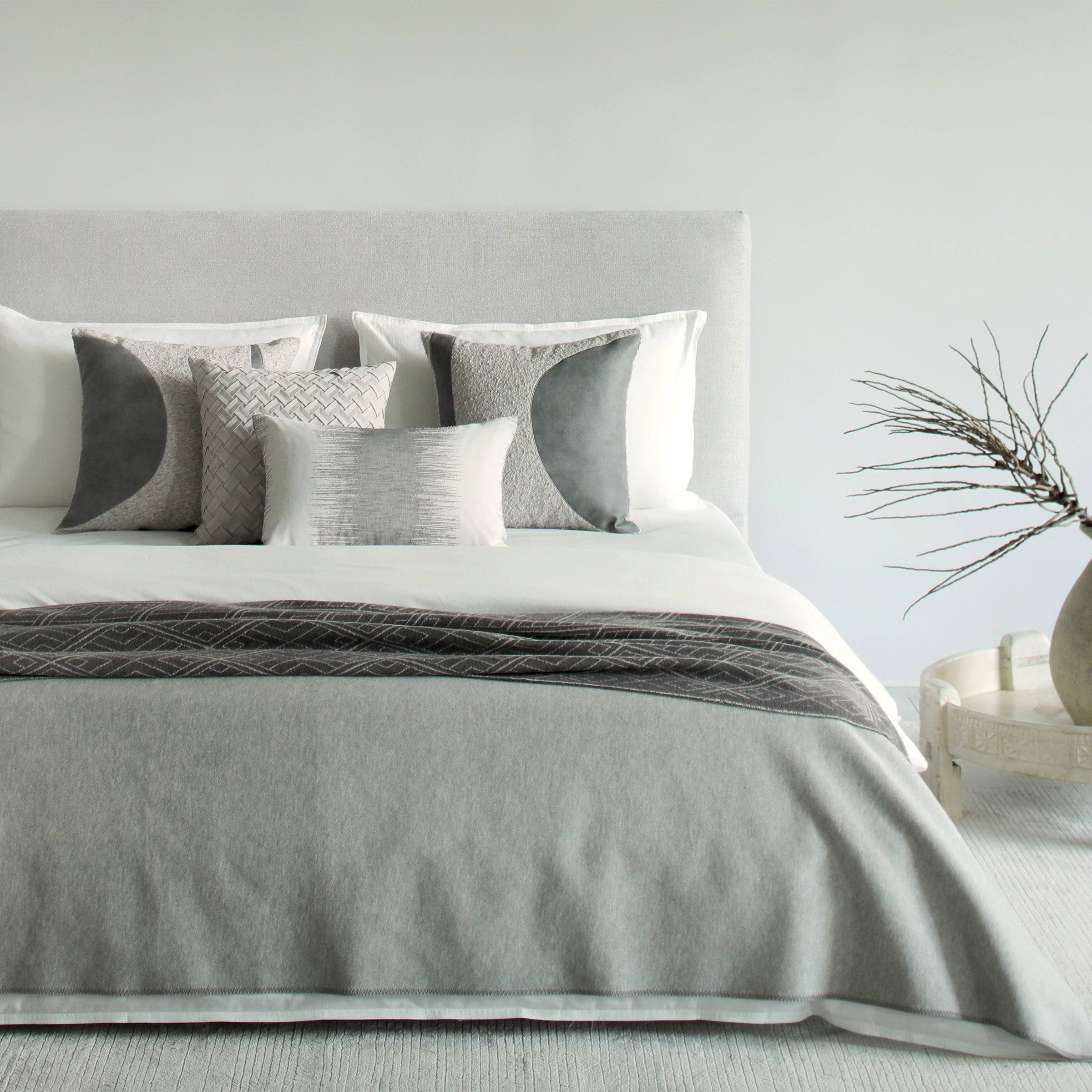 Jason Suede Full Bedding Set Ebb025 -  Bedding - ebarza Furniture UAE | Shop Modern Furniture in Abu Dhabi & Dubai - مفروشات ايبازرا في الامارات | تسوق اثاث عصري وديكورات مميزة في دبي وابوظبي