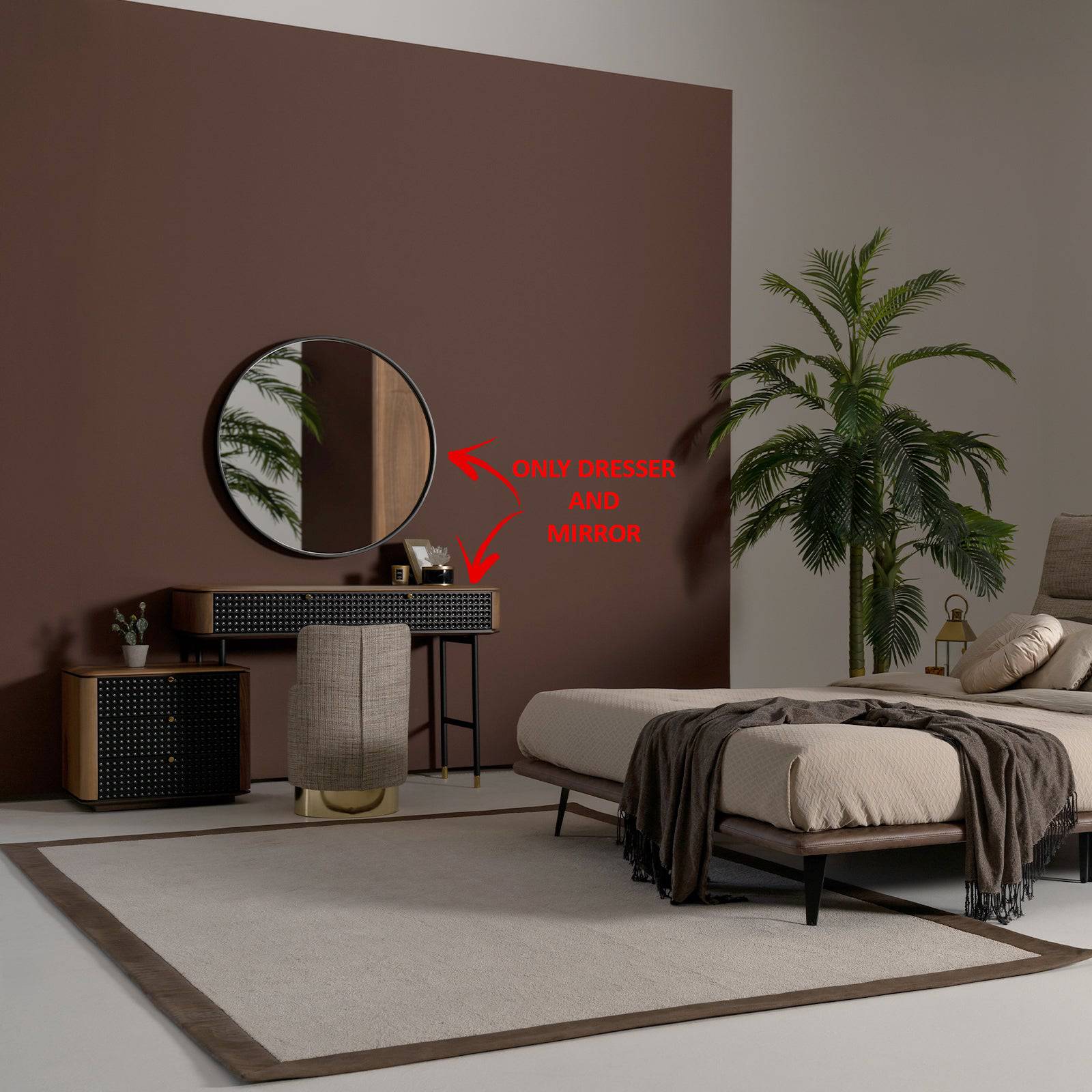Display Item - Julia Dresser And Mirror Layla-Dresser-YAS -  DISPLAY ITEM - ebarza Furniture UAE | Shop Modern Furniture in Abu Dhabi & Dubai - مفروشات ايبازرا في الامارات | تسوق اثاث عصري وديكورات مميزة في دبي وابوظبي