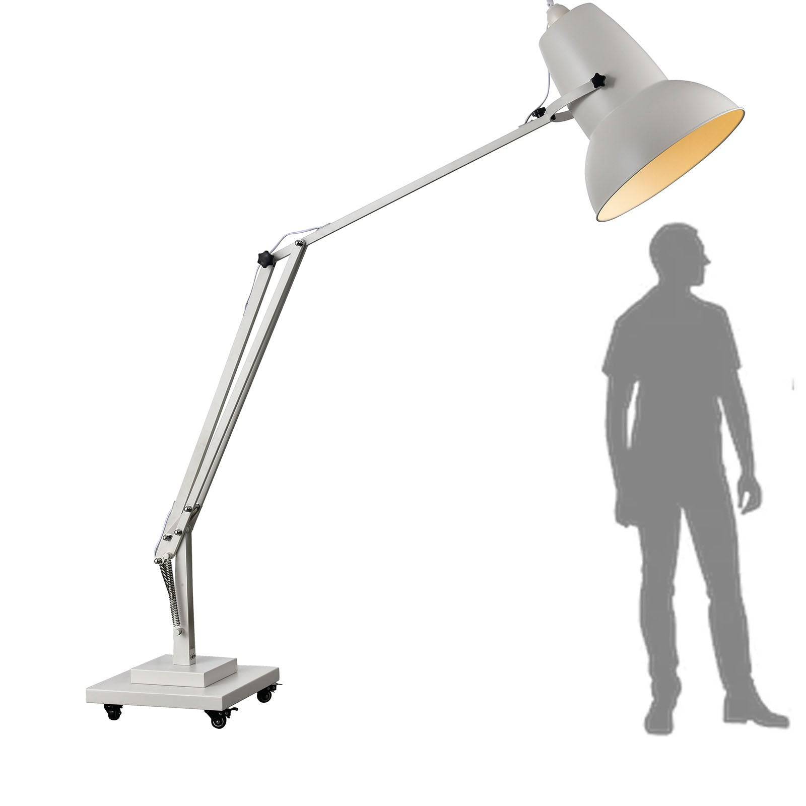 Jumbo Retro Floor Lamp Cl1224-W -  Floor Lamps - ebarza Furniture UAE | Shop Modern Furniture in Abu Dhabi & Dubai - مفروشات ايبازرا في الامارات | تسوق اثاث عصري وديكورات مميزة في دبي وابوظبي