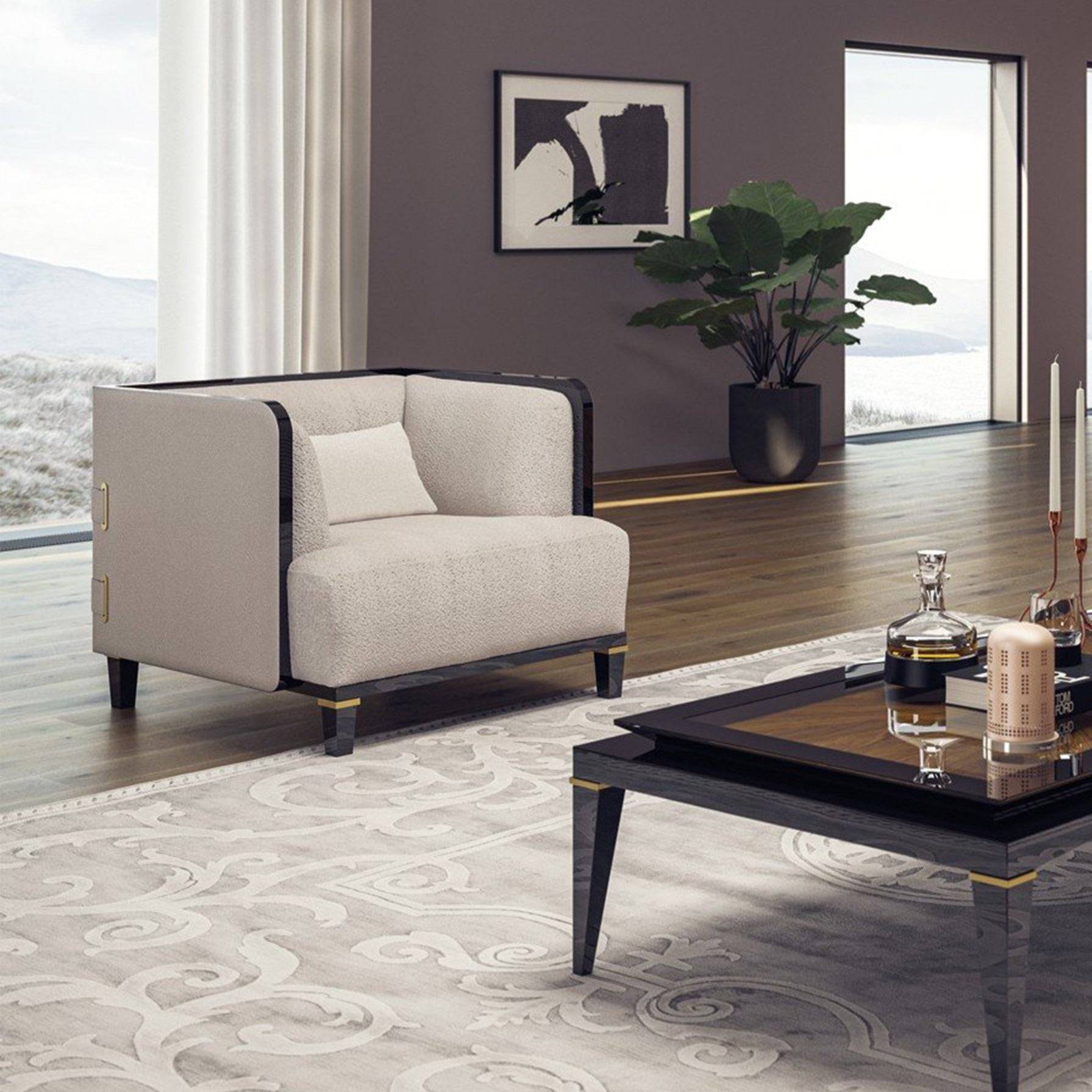 Kant Armchair Kant-Chair -  Armchairs - ebarza Furniture UAE | Shop Modern Furniture in Abu Dhabi & Dubai - مفروشات ايبازرا في الامارات | تسوق اثاث عصري وديكورات مميزة في دبي وابوظبي
