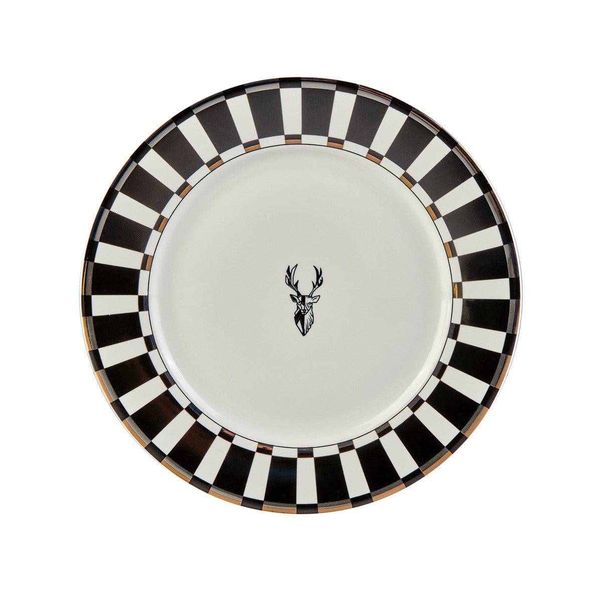 Karaca Aries Black 24 Pcs Dinnerware Set For 6 Persons 153.03.06.2400 -  Dinnerware Sets - ebarza Furniture UAE | Shop Modern Furniture in Abu Dhabi & Dubai - مفروشات ايبازرا في الامارات | تسوق اثاث عصري وديكورات مميزة في دبي وابوظبي