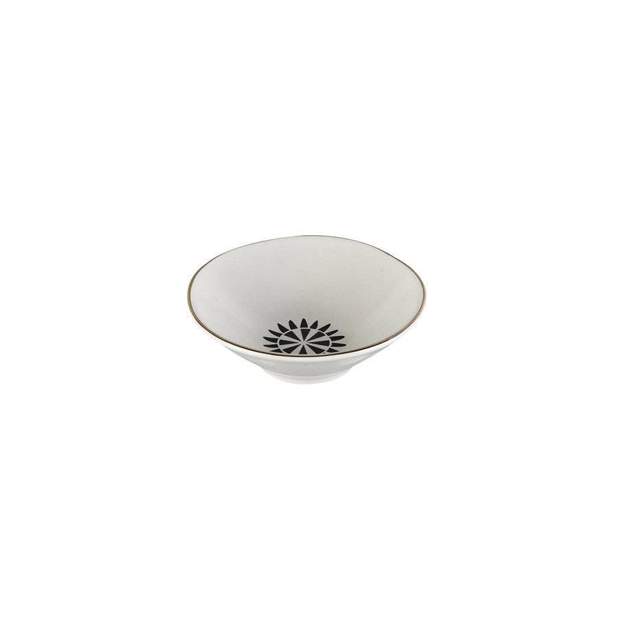 Karaca Black Gold Snack 153.03.06.4498 -  Plates - ebarza Furniture UAE | Shop Modern Furniture in Abu Dhabi & Dubai - مفروشات ايبازرا في الامارات | تسوق اثاث عصري وديكورات مميزة في دبي وابوظبي