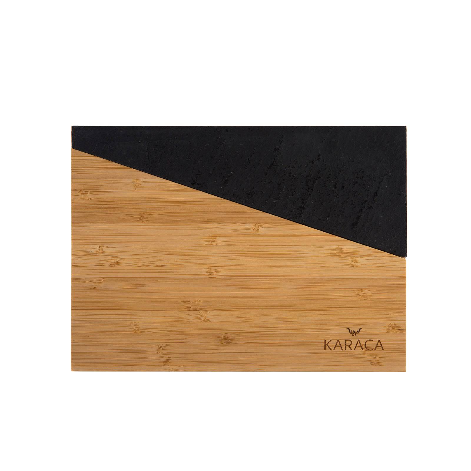 Karaca Black Wood Cutting Board-S 153.03.06.1340 -  Cutting Boards - ebarza Furniture UAE | Shop Modern Furniture in Abu Dhabi & Dubai - مفروشات ايبازرا في الامارات | تسوق اثاث عصري وديكورات مميزة في دبي وابوظبي