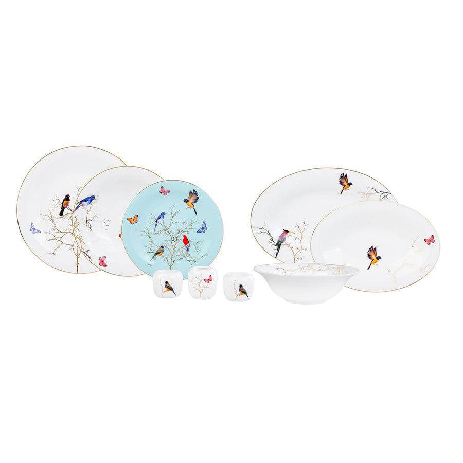 Karaca Fine Pearl Grace Mint 58 Pieces Pearl Dinnerware Set For 12 Persons 153.03.08.0609 -  Dinnerware Sets - ebarza Furniture UAE | Shop Modern Furniture in Abu Dhabi & Dubai - مفروشات ايبازرا في الامارات | تسوق اثاث عصري وديكورات مميزة في دبي وابوظبي