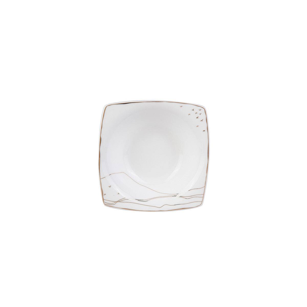 Karaca Fine Pearl Ocaso 26 Pieces 6 Person Square Breakfast Set 153.03.08.0296 -  Dinnerware Sets - ebarza Furniture UAE | Shop Modern Furniture in Abu Dhabi & Dubai - مفروشات ايبازرا في الامارات | تسوق اثاث عصري وديكورات مميزة في دبي وابوظبي