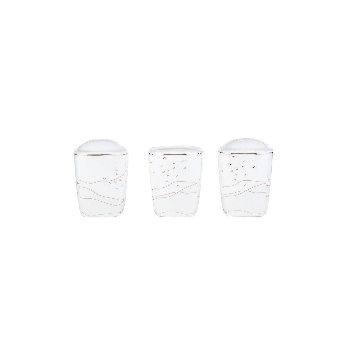 Karaca Fine Pearl Ocaso 62 Pieces Square Pearl Dinnerware Set For 12 People 153.03.08.0295 -  Dinnerware Sets - ebarza Furniture UAE | Shop Modern Furniture in Abu Dhabi & Dubai - مفروشات ايبازرا في الامارات | تسوق اثاث عصري وديكورات مميزة في دبي وابوظبي